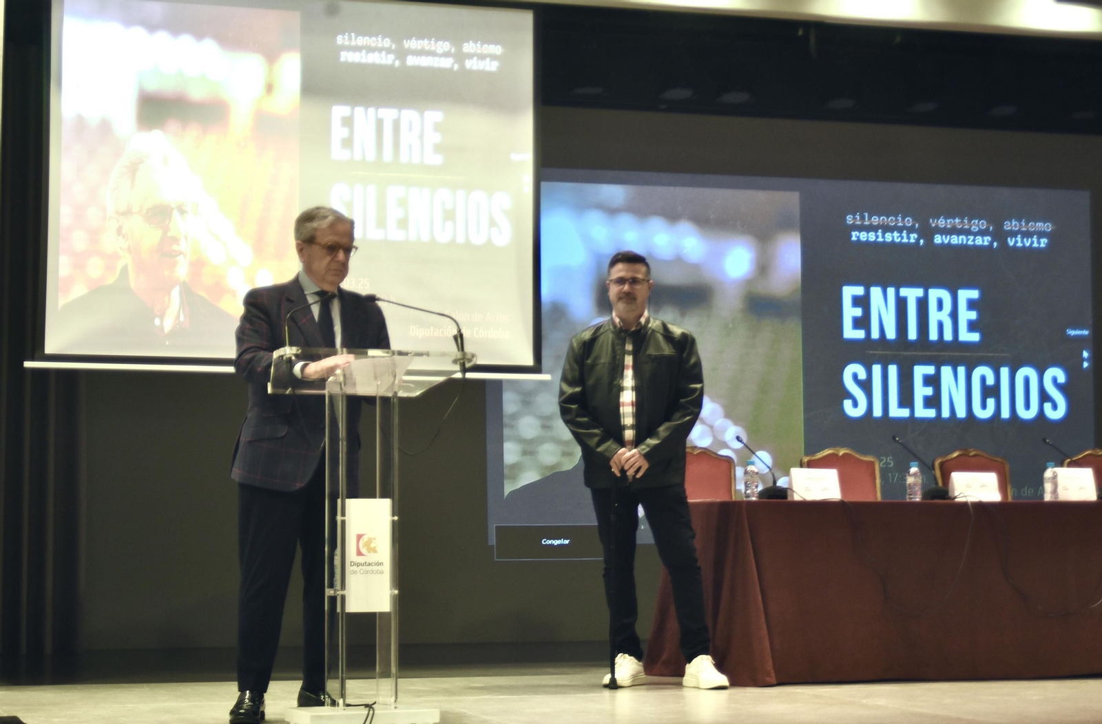 La presentación del documental 'Entre silencios, en imágenes