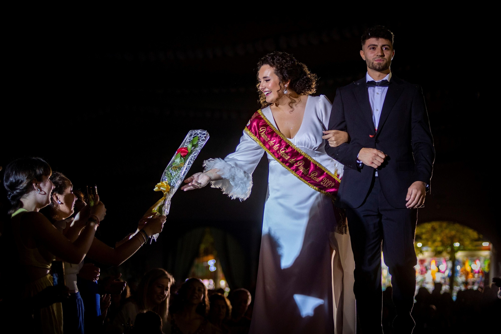 Feria de Puerto Real 2023: Las imágenes de la gala de coronación y el alumbrado