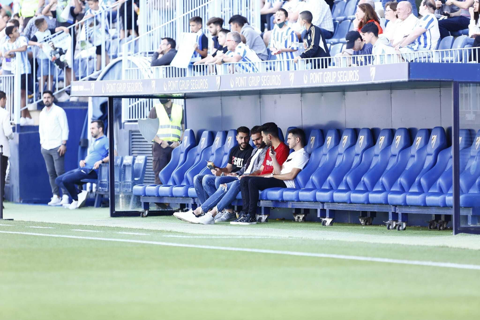 Las fotos del Málaga CF-Real Oviedo