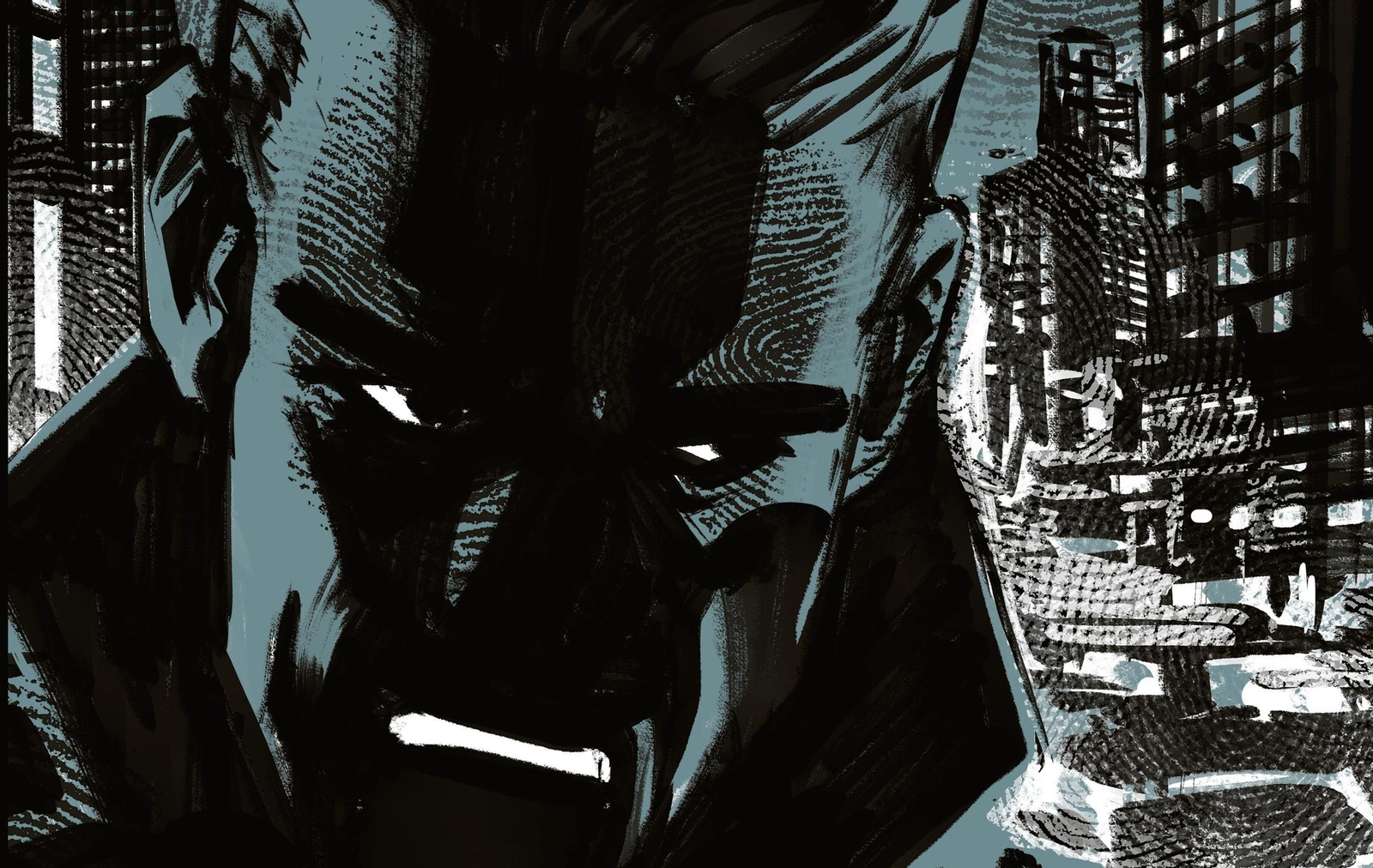 Detalle de la portada del cómic.