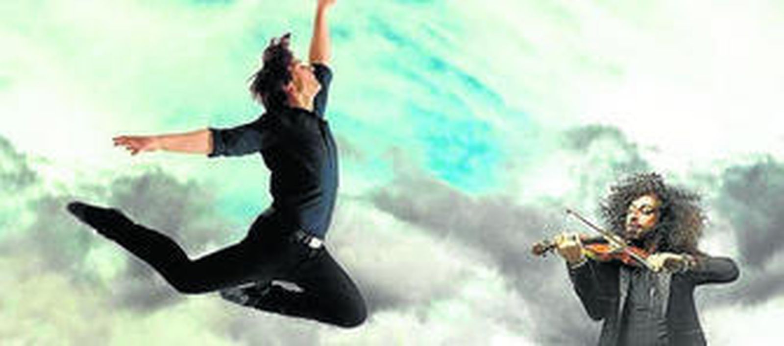 El coreógrafo español y el violinista armenio unen su talento en 'A + A'.