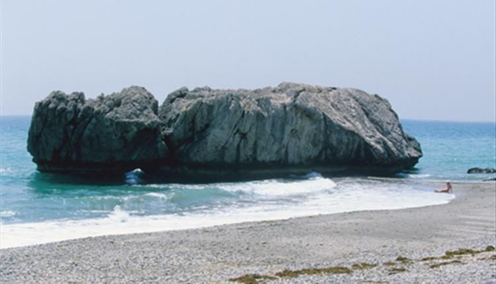 Una imagen de la playa de la Galera, en Buenas Noches. Una imagen de la playa de la Galera, en Buenas Noches.