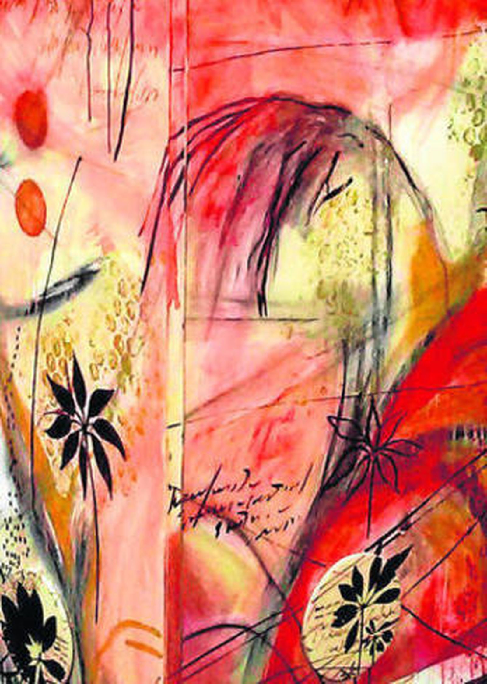 Cartel de la exposición de Sergio Cruz.