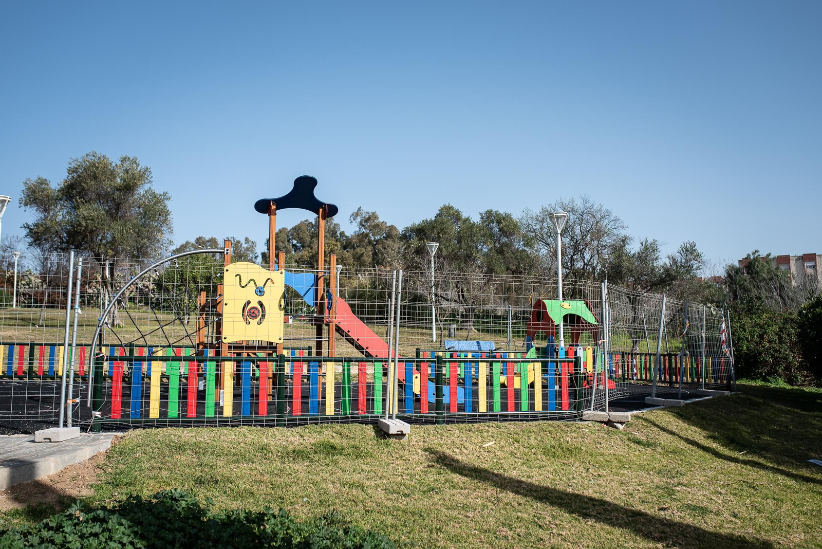 Actuaciones de mejora en el Parque Moret, en imágenes