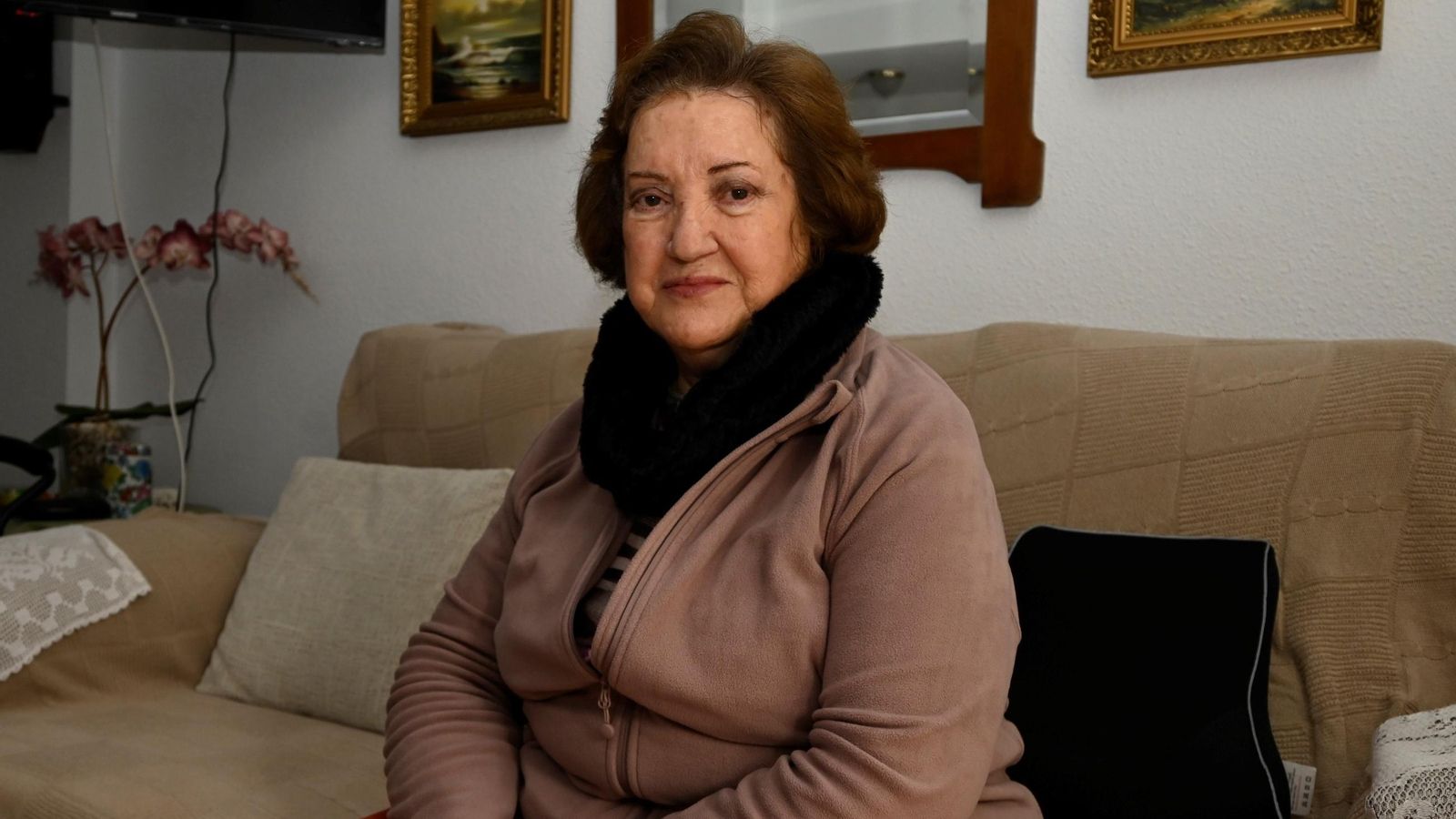Catalina Jesús Sosa, en su casa. Catalina Jesús Sosa, en su casa.