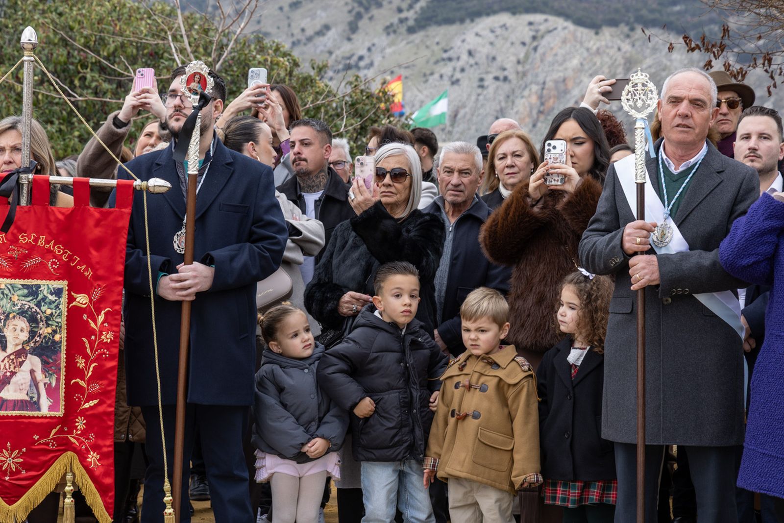 Solemne procesión de San Sebastián en La Guardia de Jaén