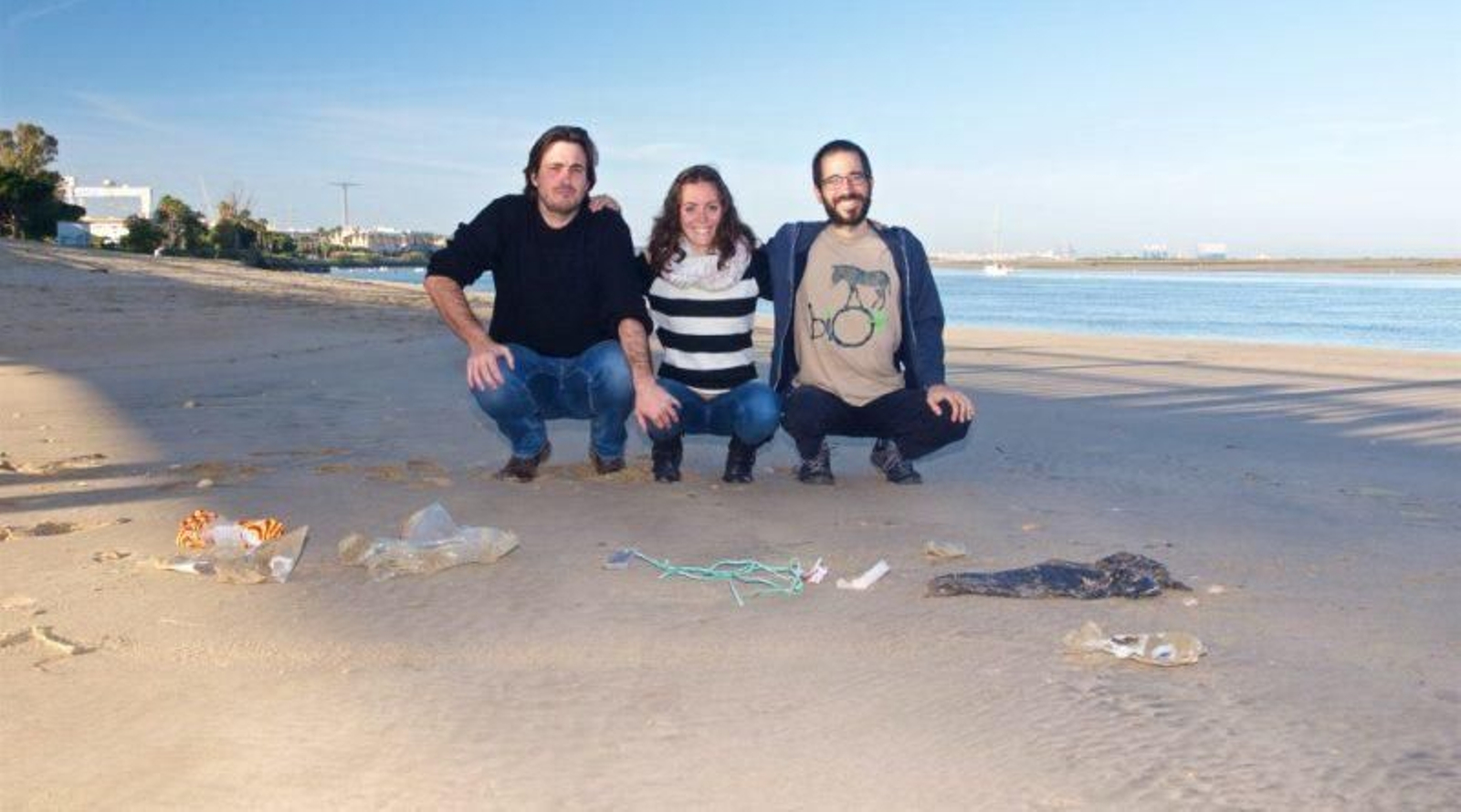 Fernando C. Brun, Rocío Jiménez y Luis Gonzalo, los impulsores del proyecto. Fernando C. Brun, Rocío Jiménez y Luis Gonzalo, los impulsores del proyecto.