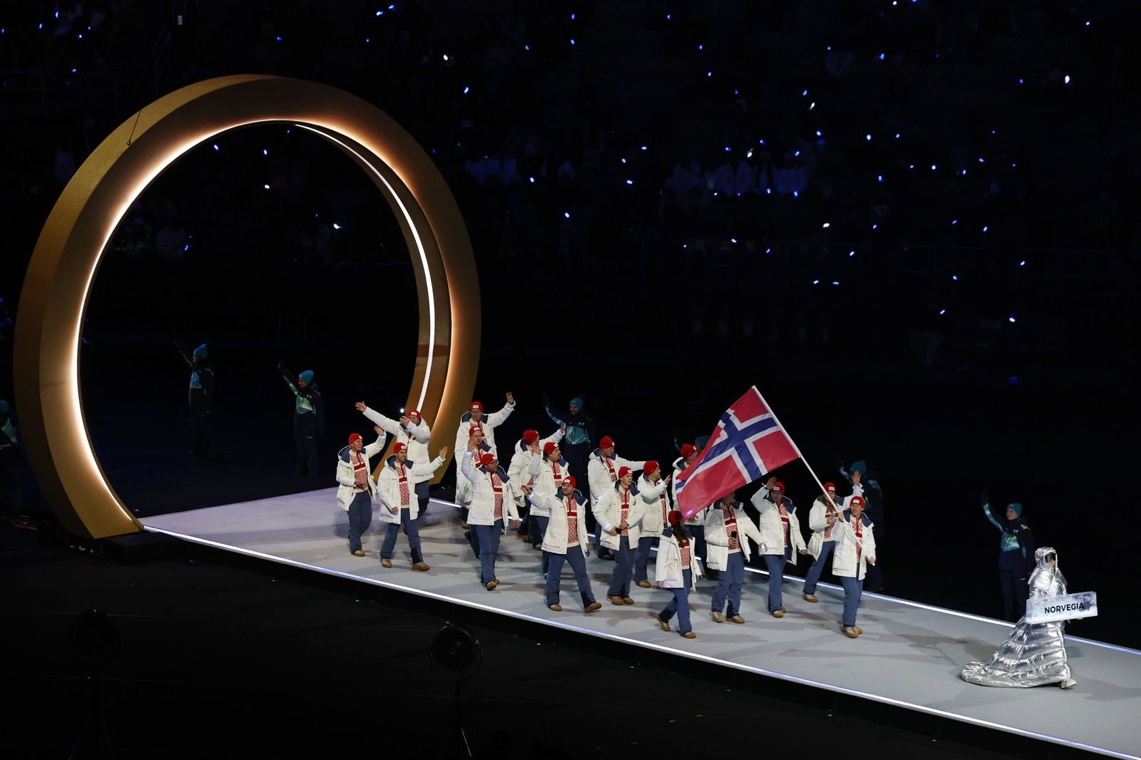 Las fotos de la inauguración de los Juegos Olímpicos de invierno de 2026