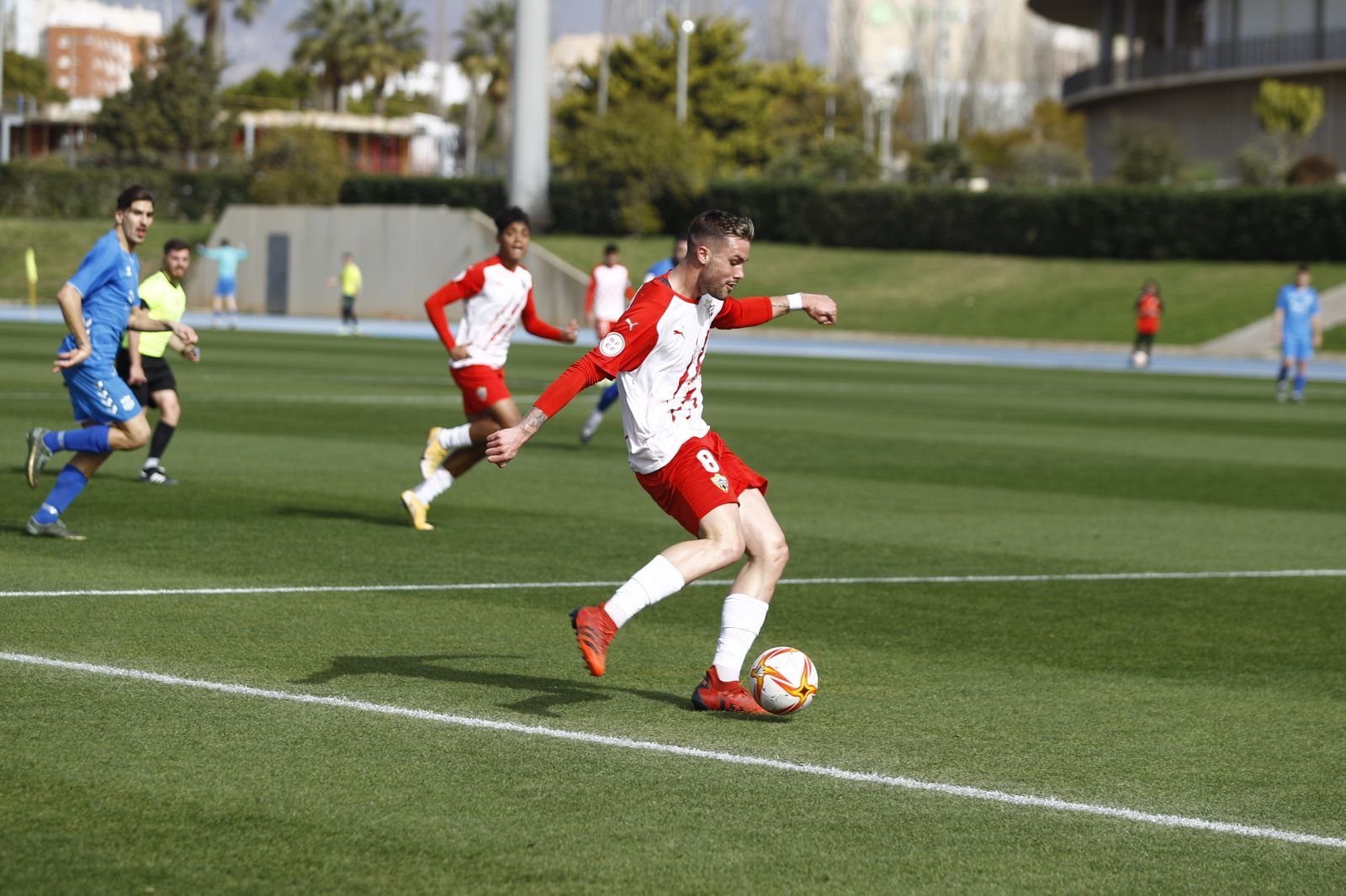 Imagen de un partido de esta temporada.