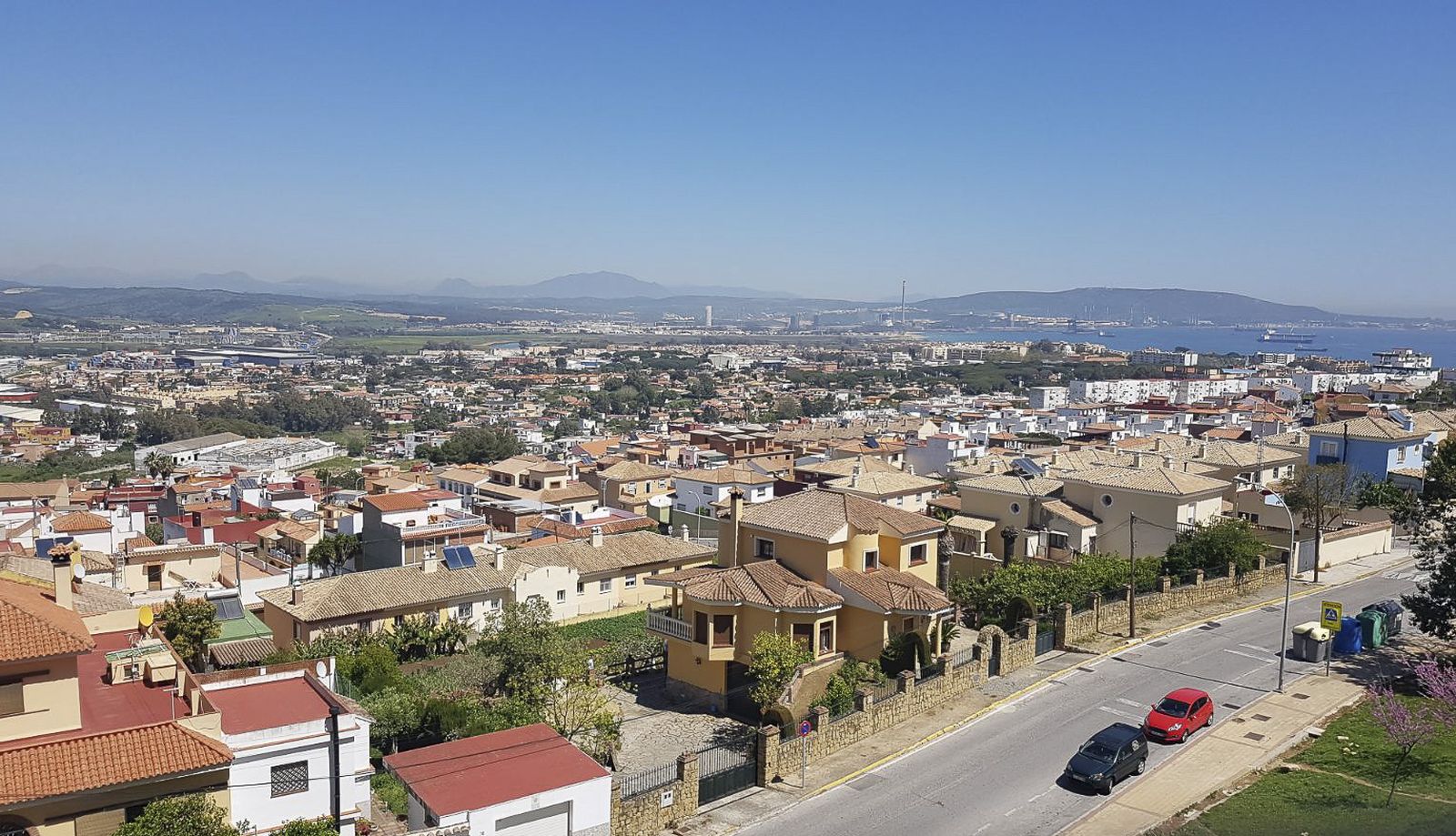 Vista general de la barriada de La Granja.