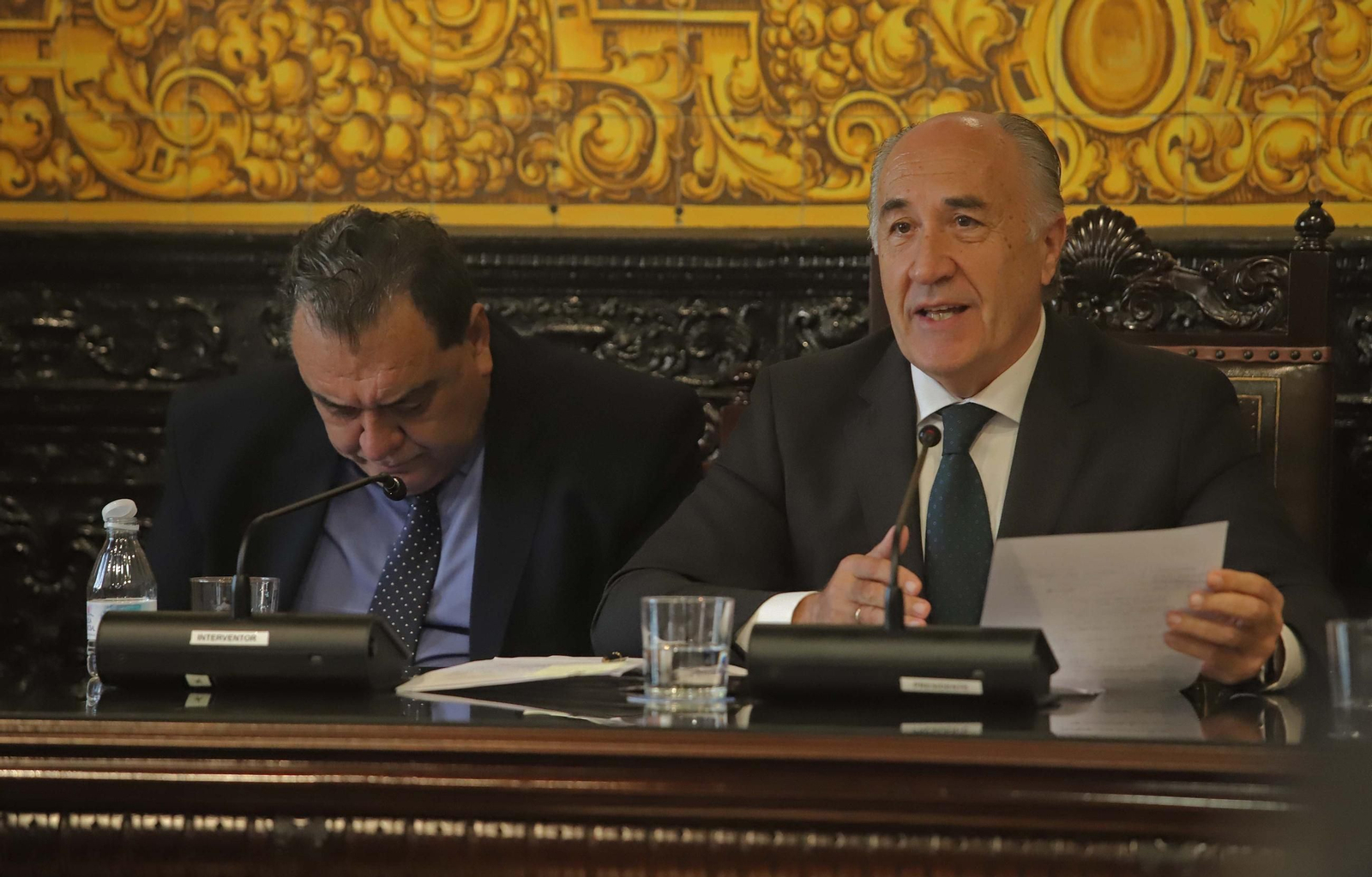 Fotos del Pleno extraordinario del Ayuntamiento de Algeciras