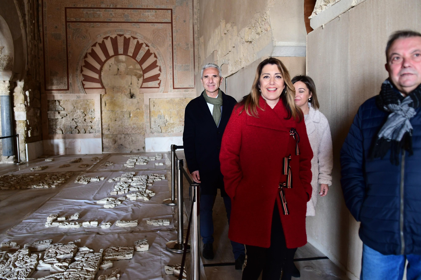 La restauración del Salón Rico de Medina Azahara, en imágenes