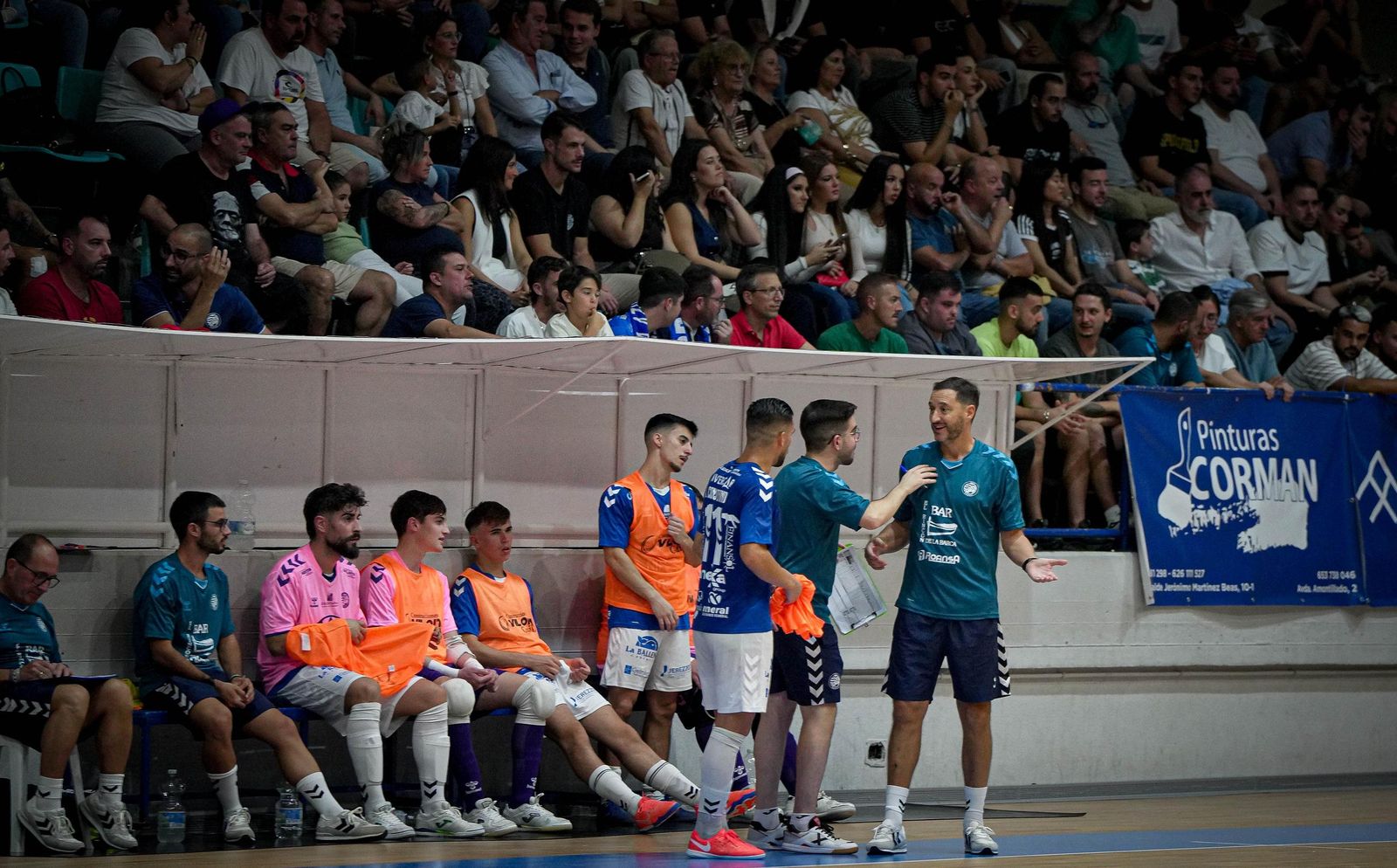 Imágenes del partido de futbolsala entre el Xerez Toyota - Cádiz Virgili