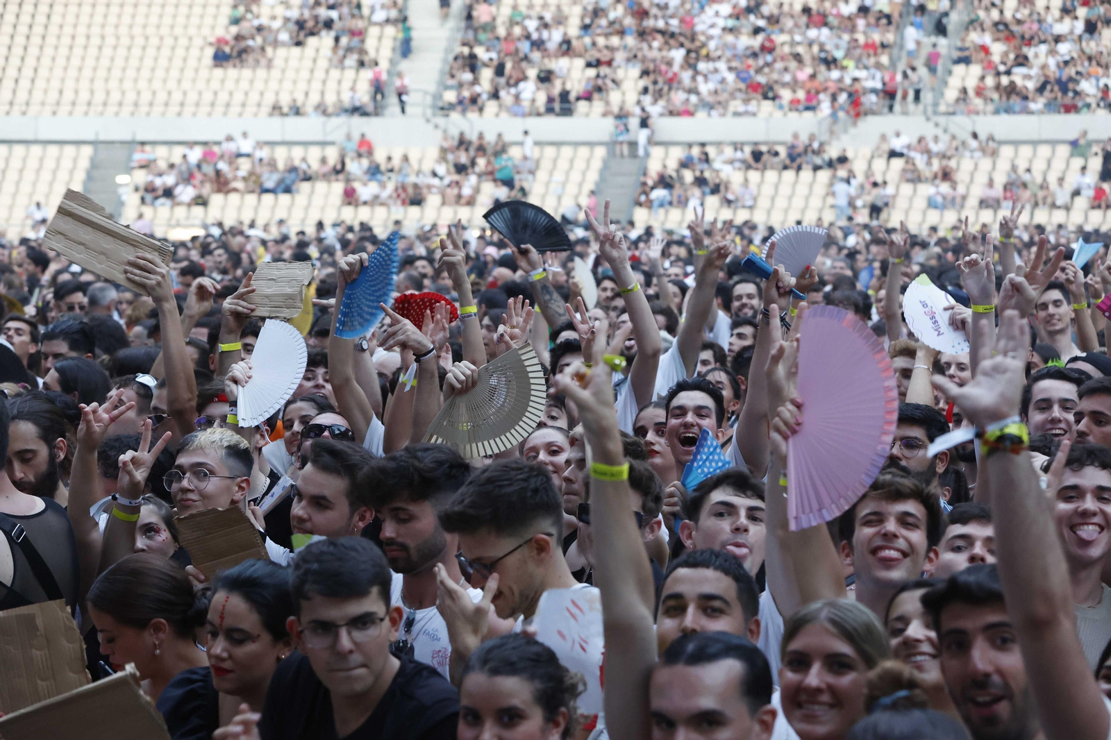 Las Imágenes del concierto de Rosalía