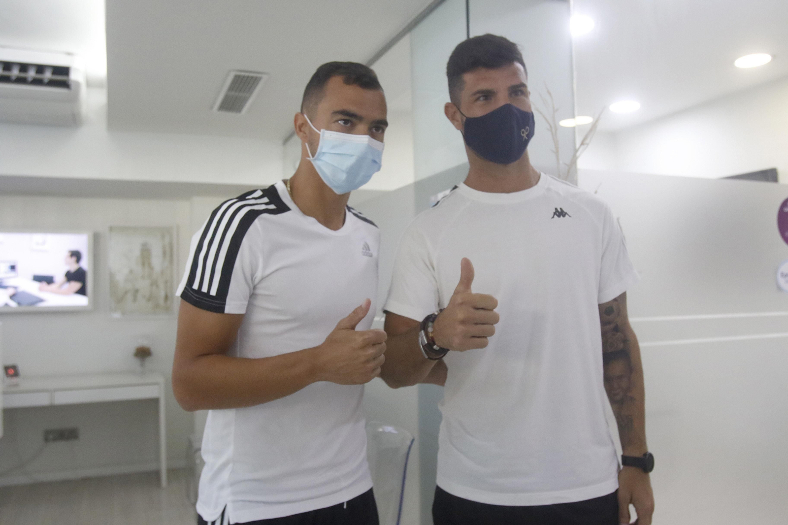 Los reconocimientos médicos del Córdoba CF, en imágenes