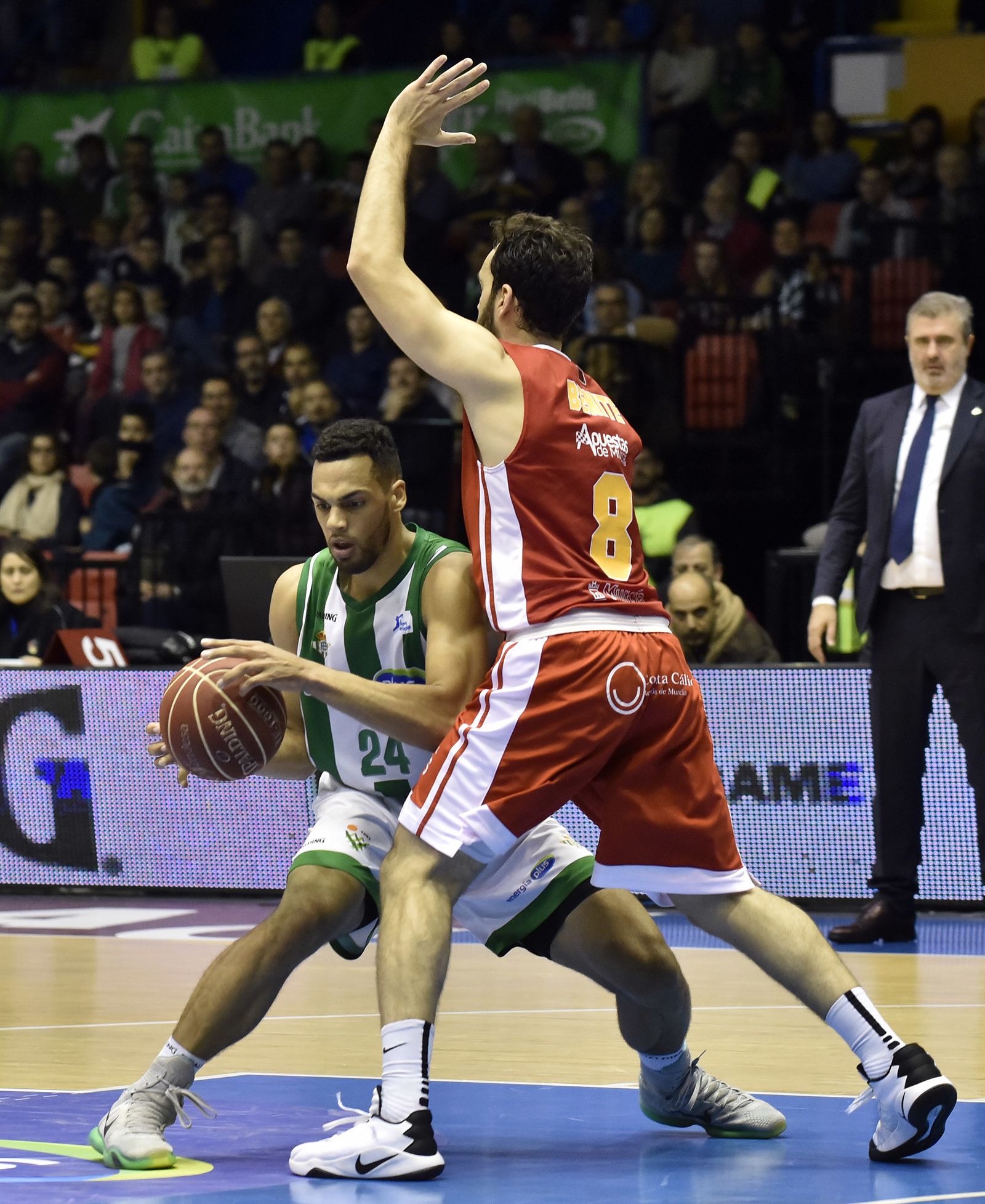 Imágenes del Betis E-Plus-UCAM Murcia