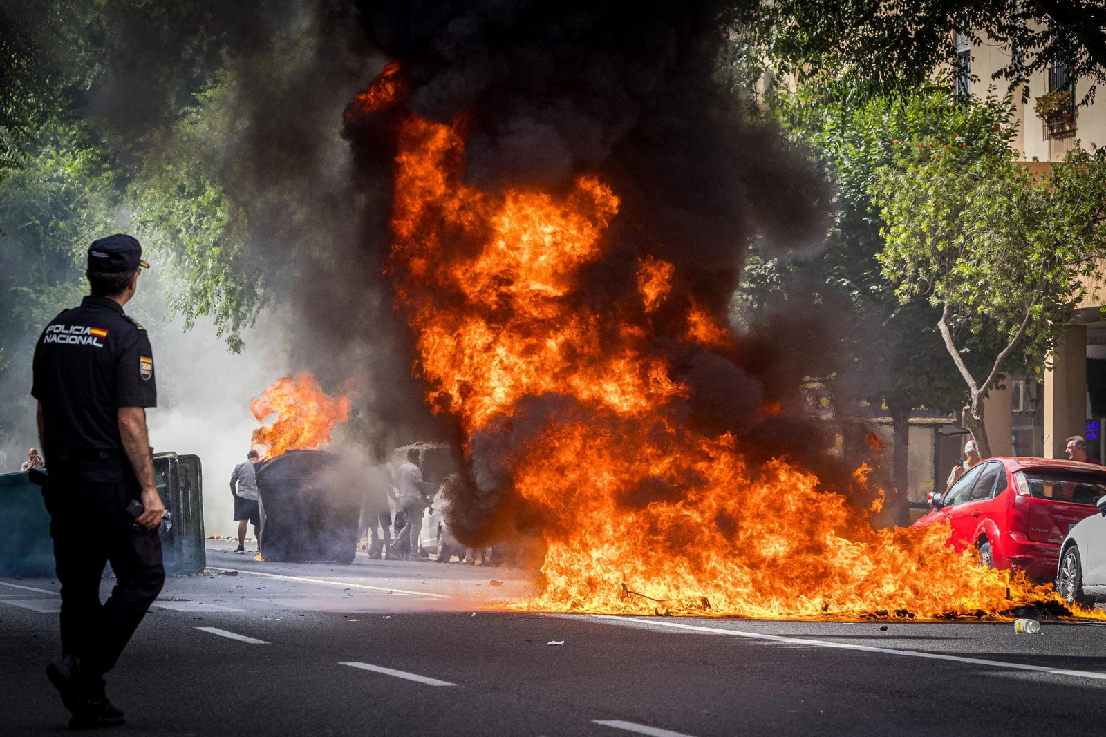 Imágenes del primer día de huelga de los trabajadores del sector del metal en Cádiz Imágenes del primer día de huelga de los trabajadores del sector del metal en Cádiz