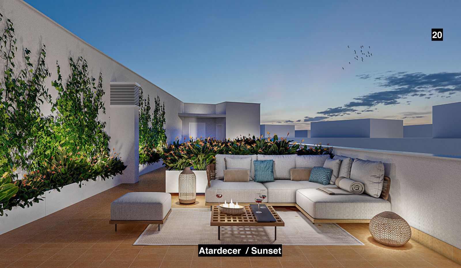 Promoción de viviendas ‘Luz de Cádiz’ : belleza, tranquilidad, lujo y luz, mucha luz