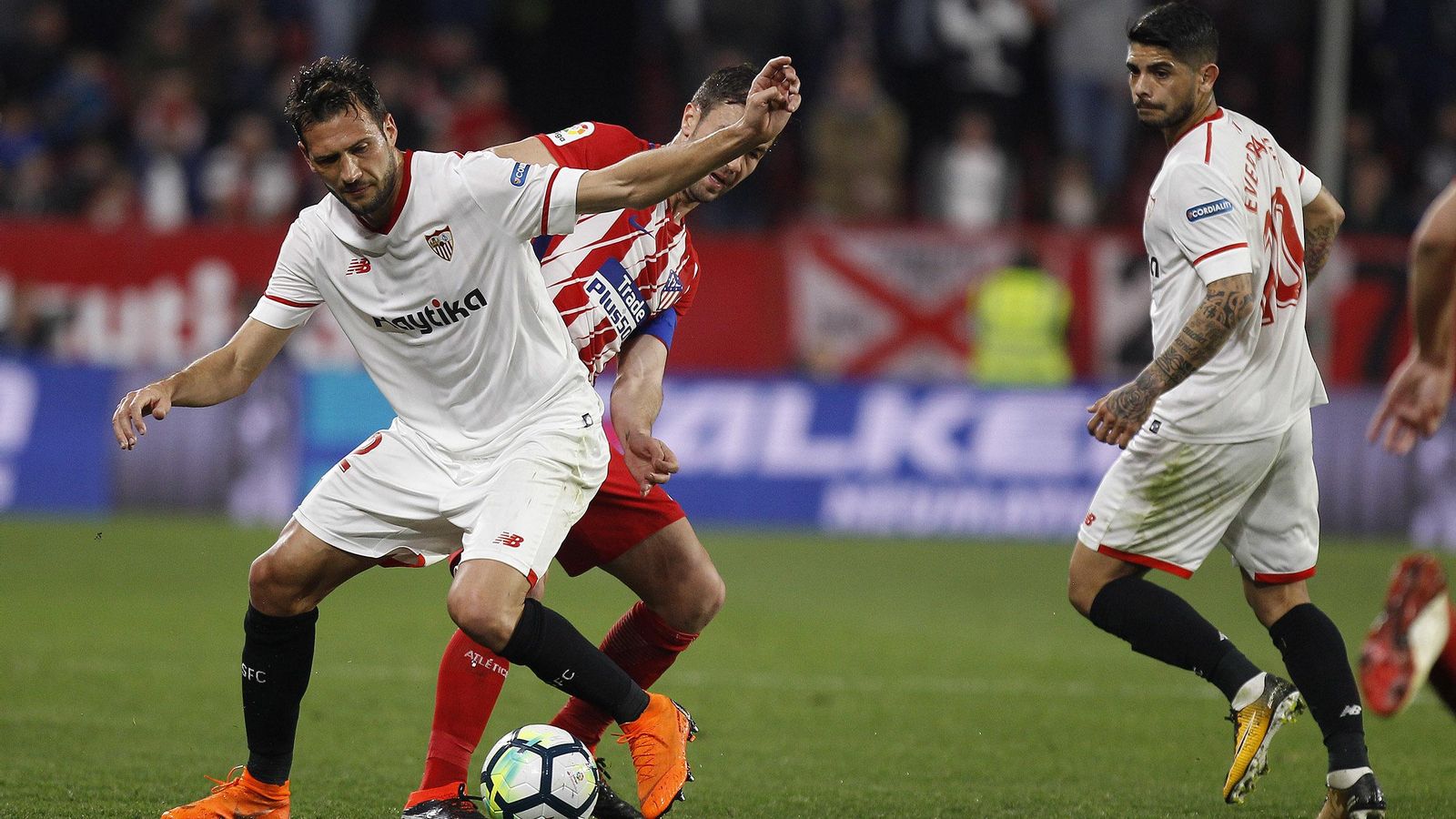 Las imágenes del Sevilla-Atlético de Madrid