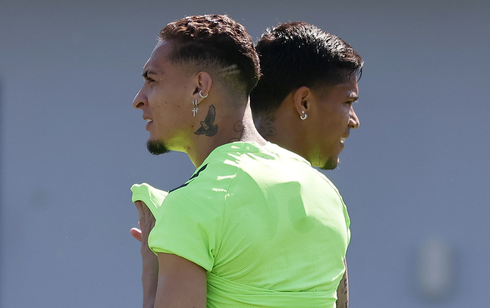 Las imágenes del entrenamiento del Betis