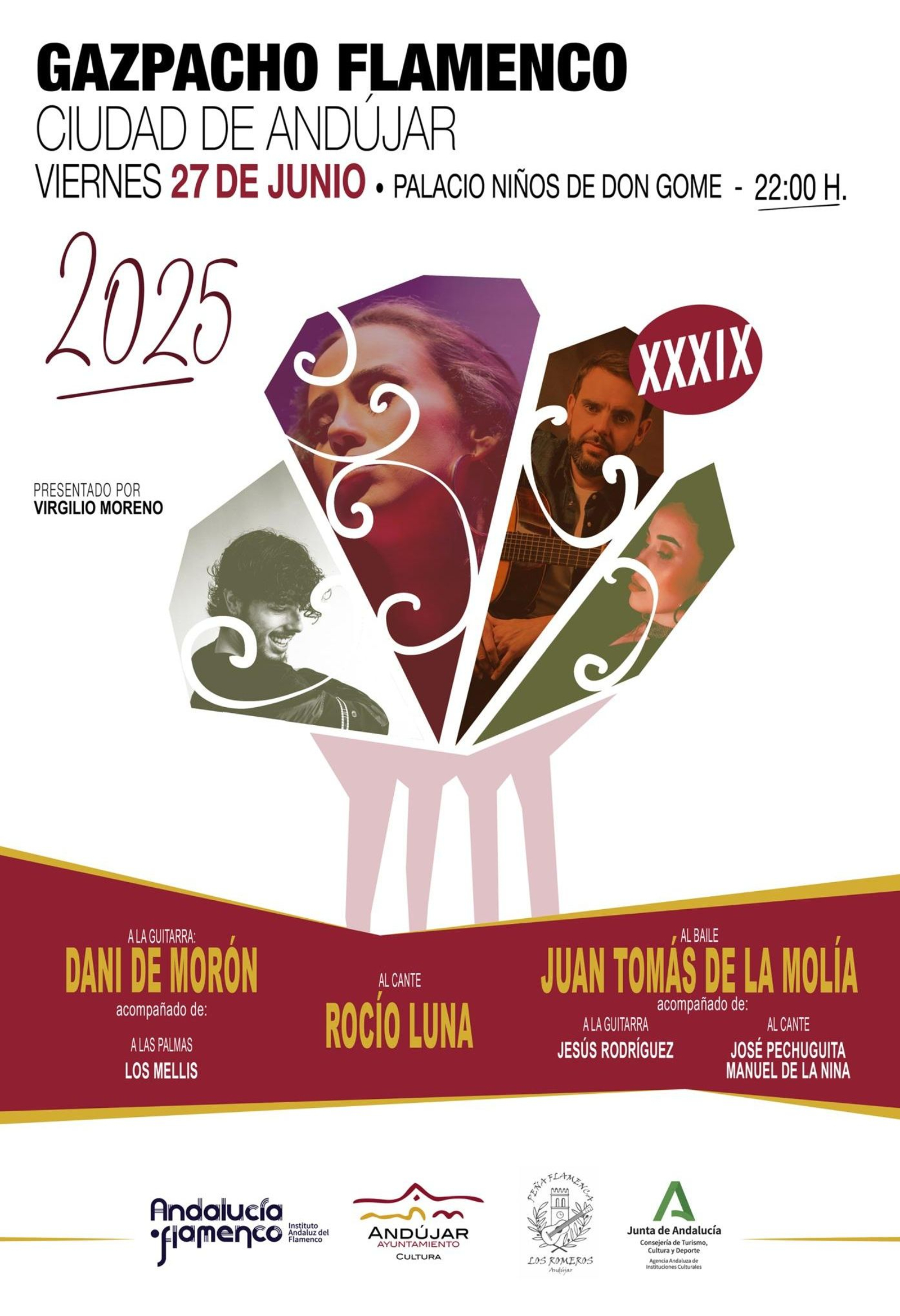 El espectáculo andujareño de flamenco es de entrada libre hasta completar aforo.