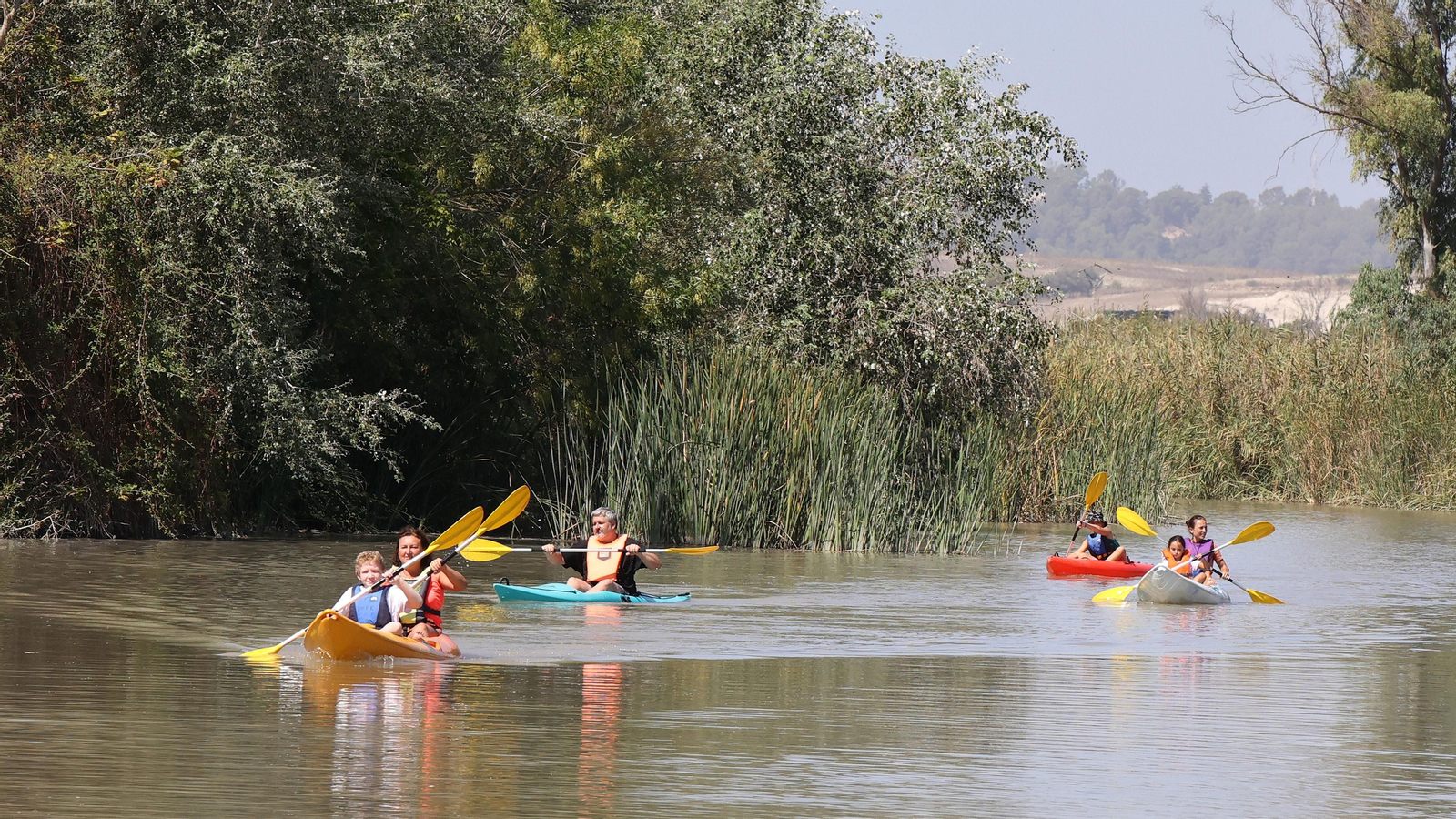 Paseo por el Guadalete en Kayak