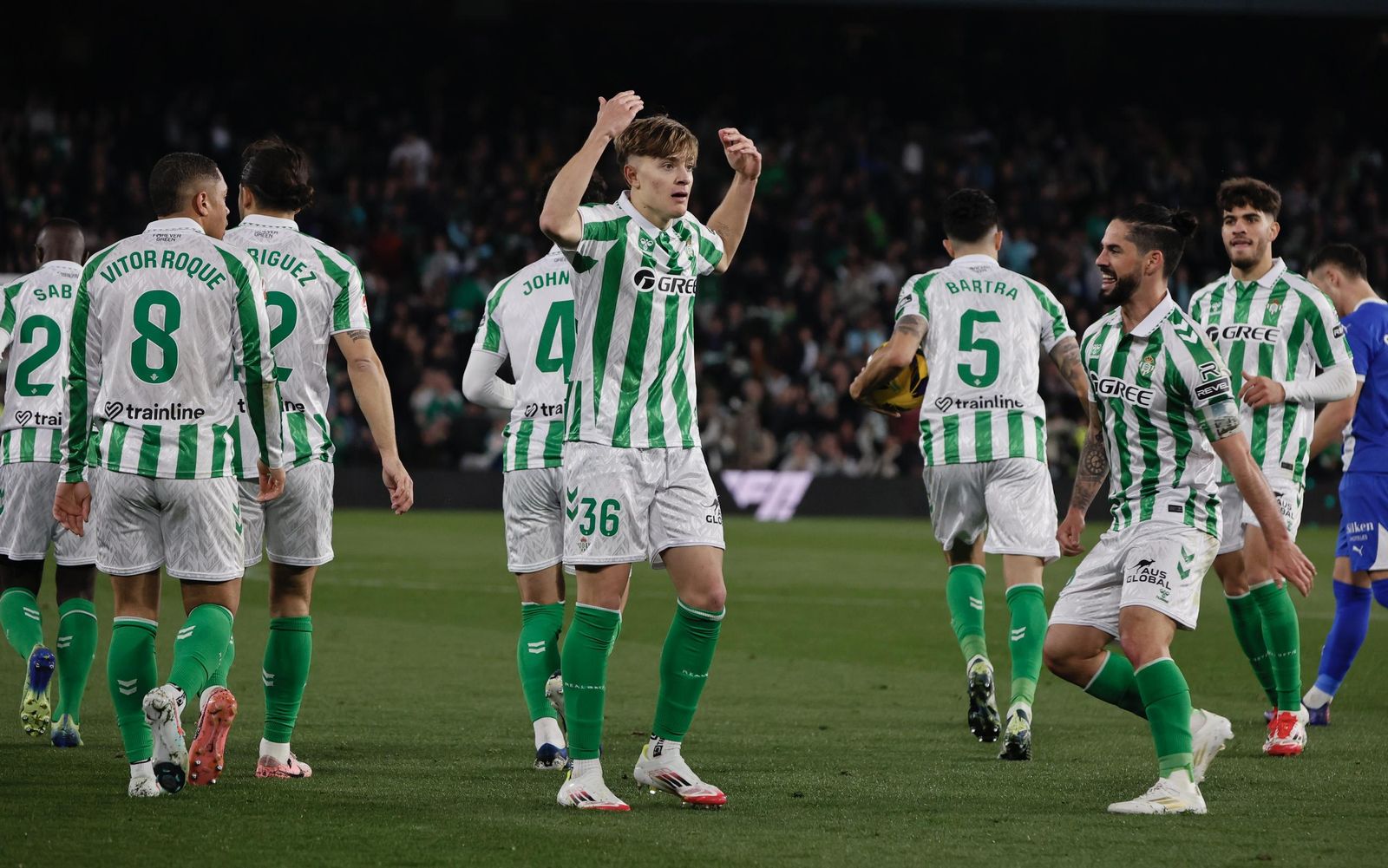 Las imágenes del Betis - Alavés