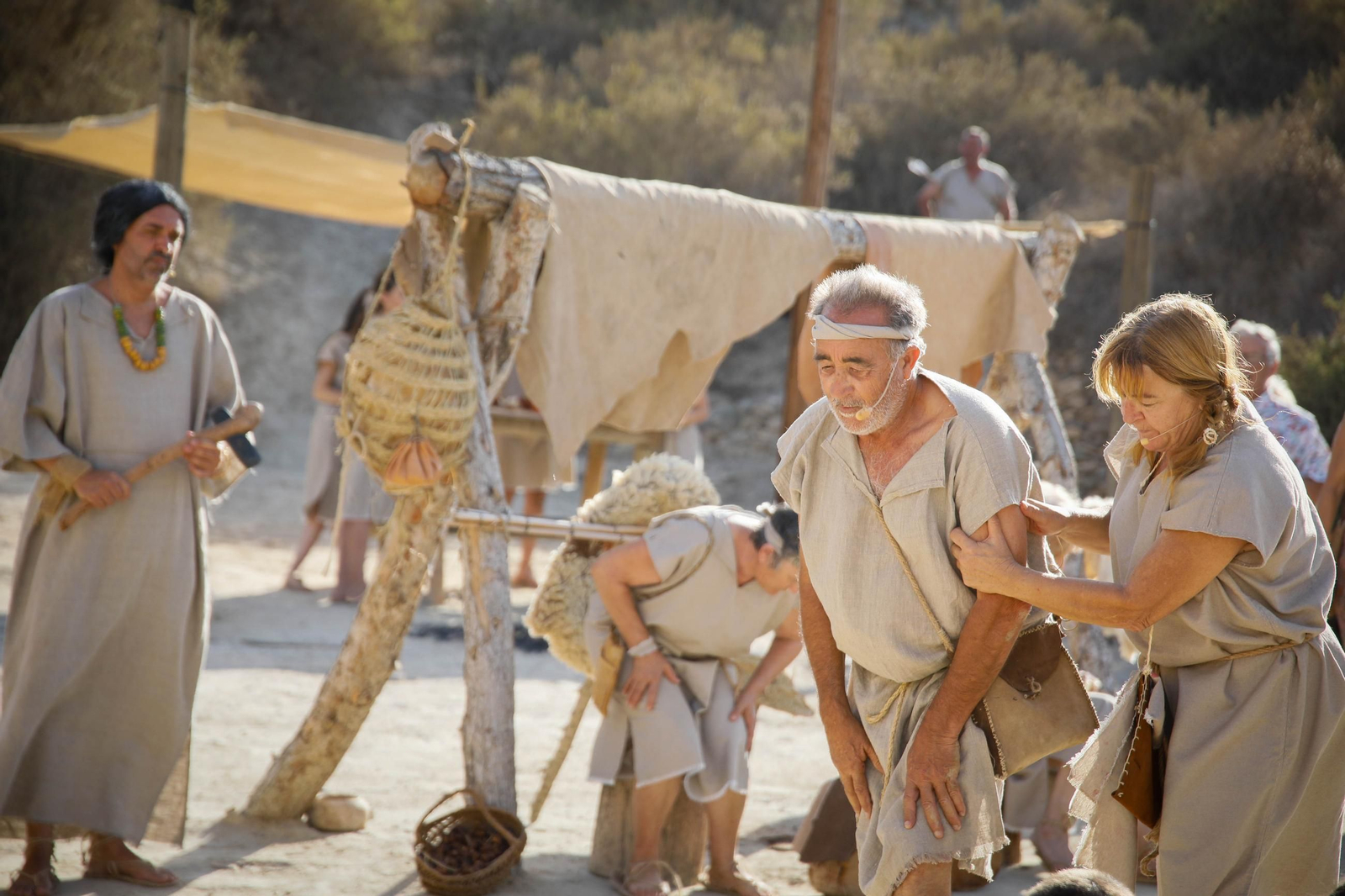 Así se ha vivido la segunda recreación histórica de la cultura argárica en Antas