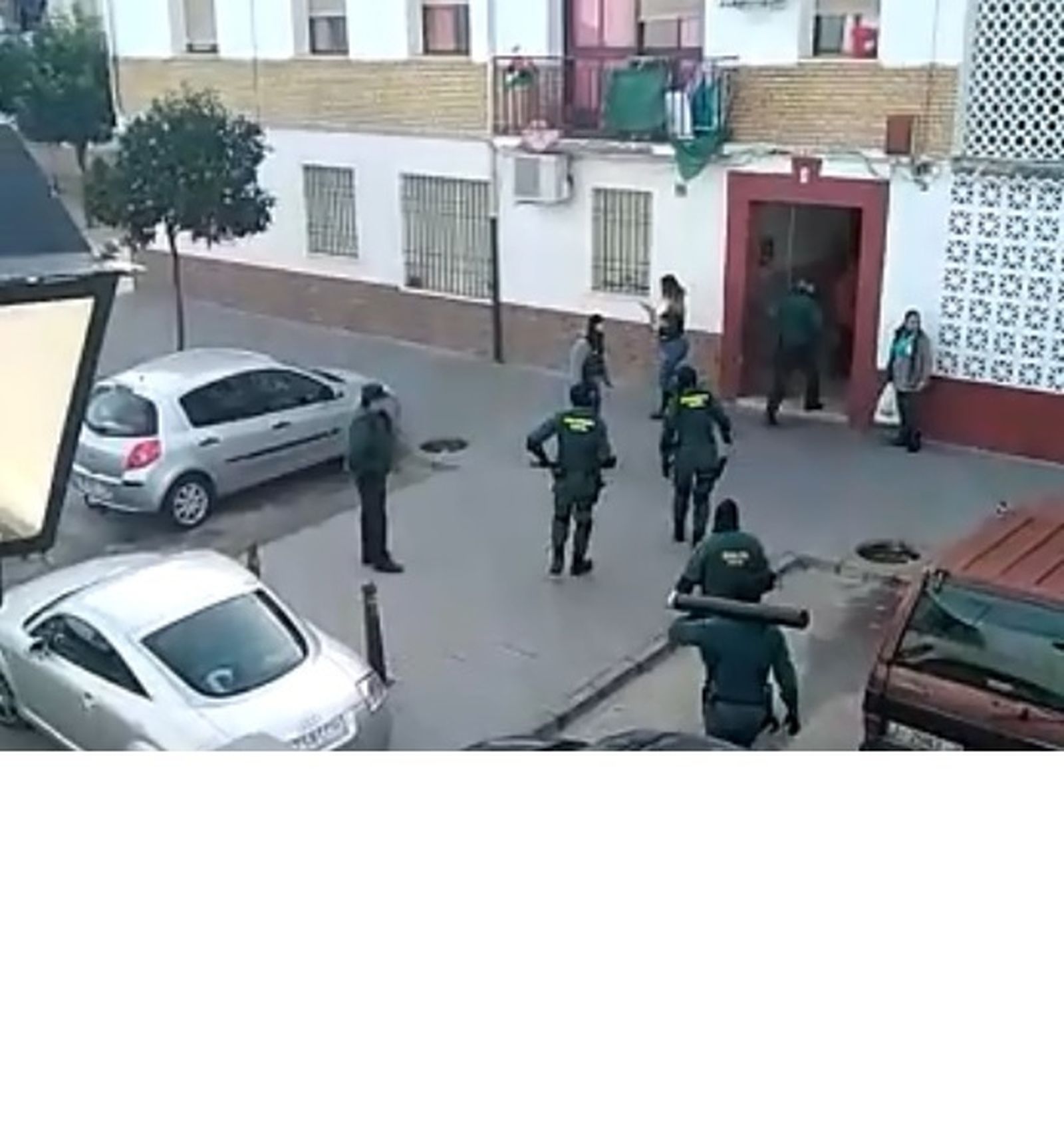 Imagen capturada por un testigo en Villa del Río.