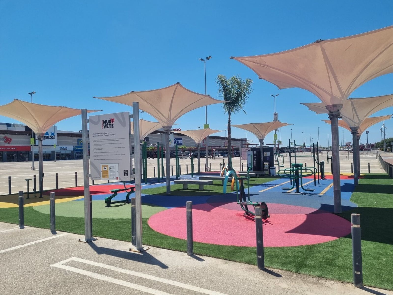 Espacio Muévete habilitado en LUZ Shopping.