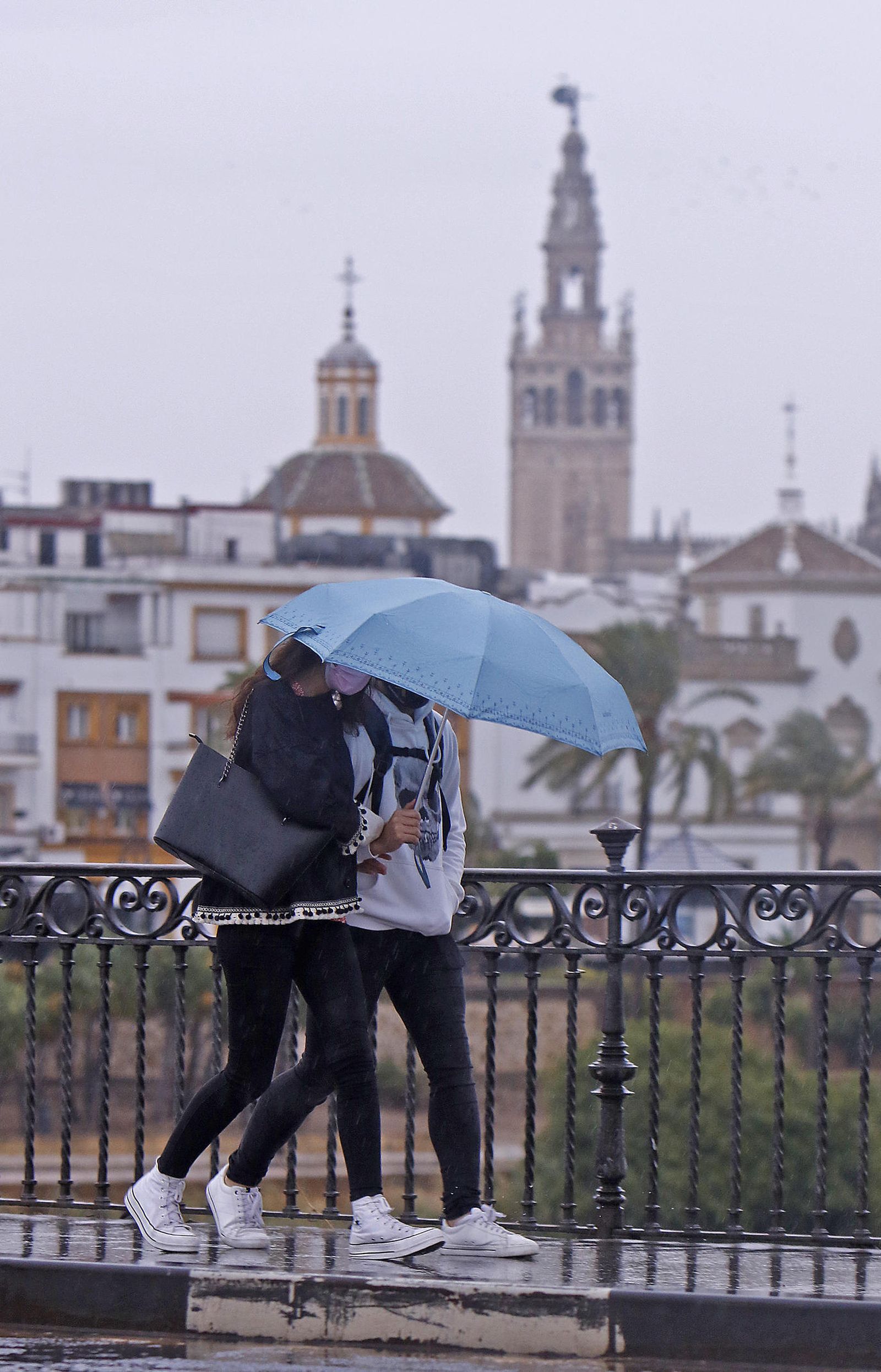 Borrasca 'Bárbara' en Sevilla.