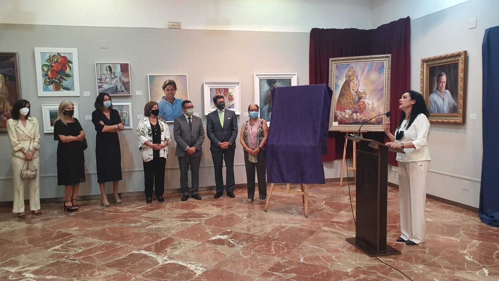 Inauguración de la exposición 'Esencia y Esperanza' en el Círculo Mercantil.