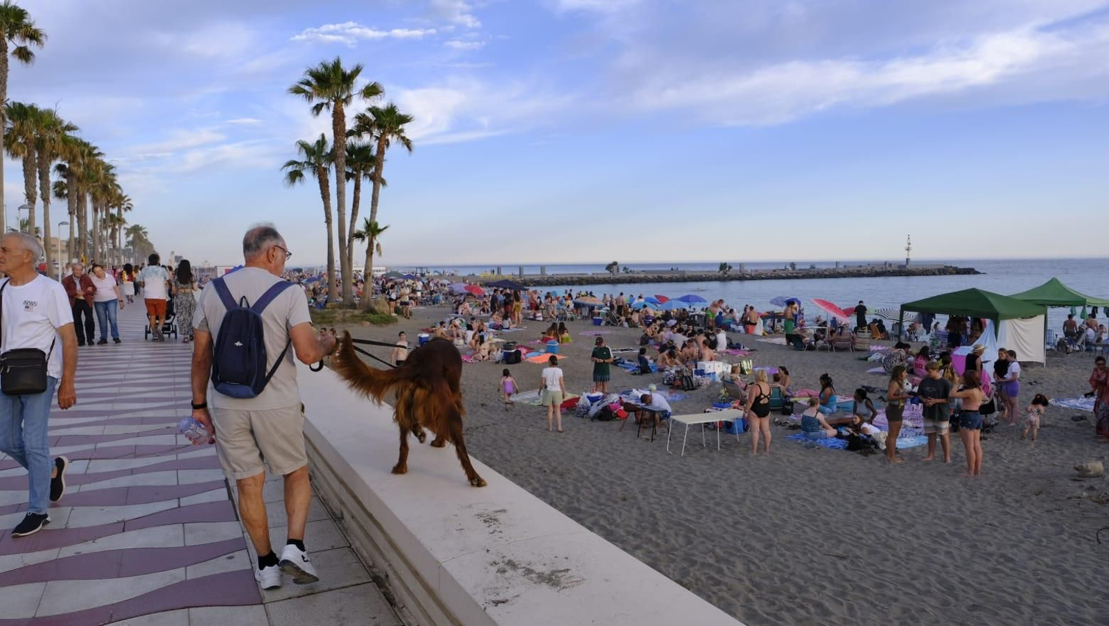 Imágenes de la celebración de San Juan en Almería capital