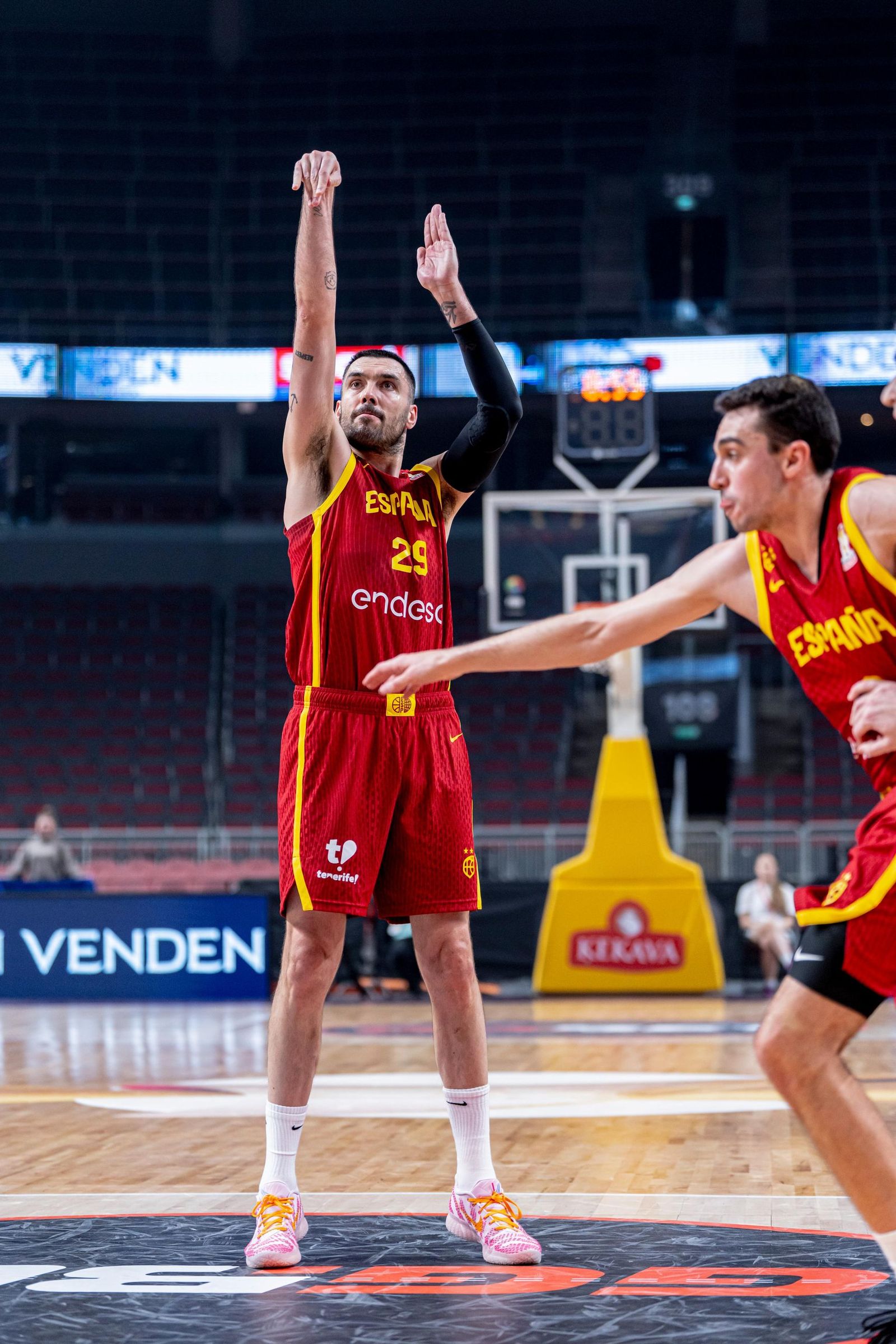 Las mejores fotos del Ucrania-España de baloncesto