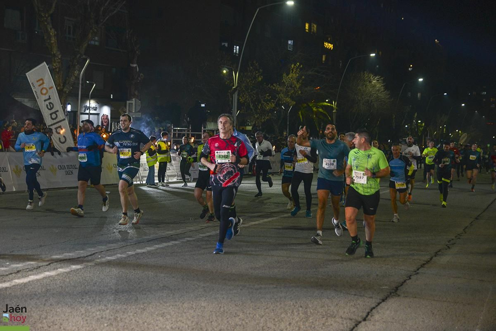 Corredores élite de la San Antón