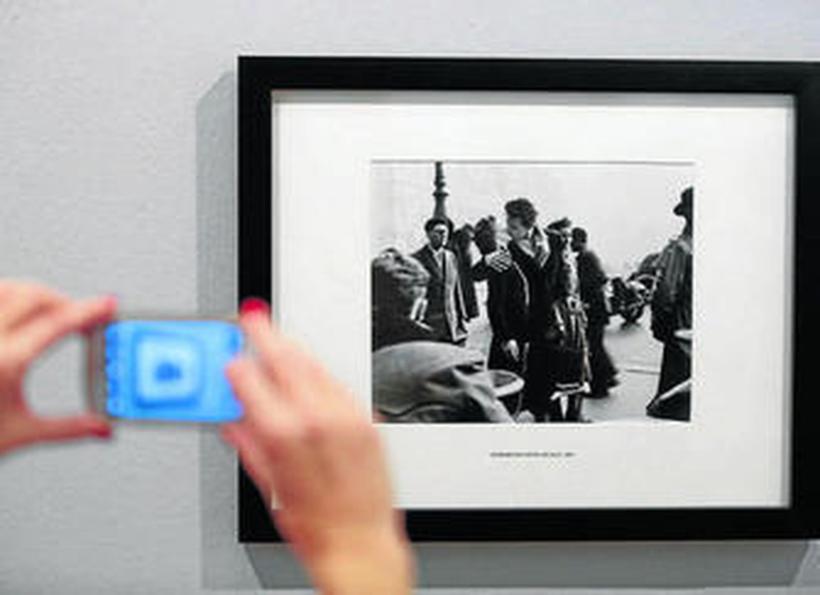 'Los amantes del Hôtel de Ville', de Doisneau , en La Térmica.