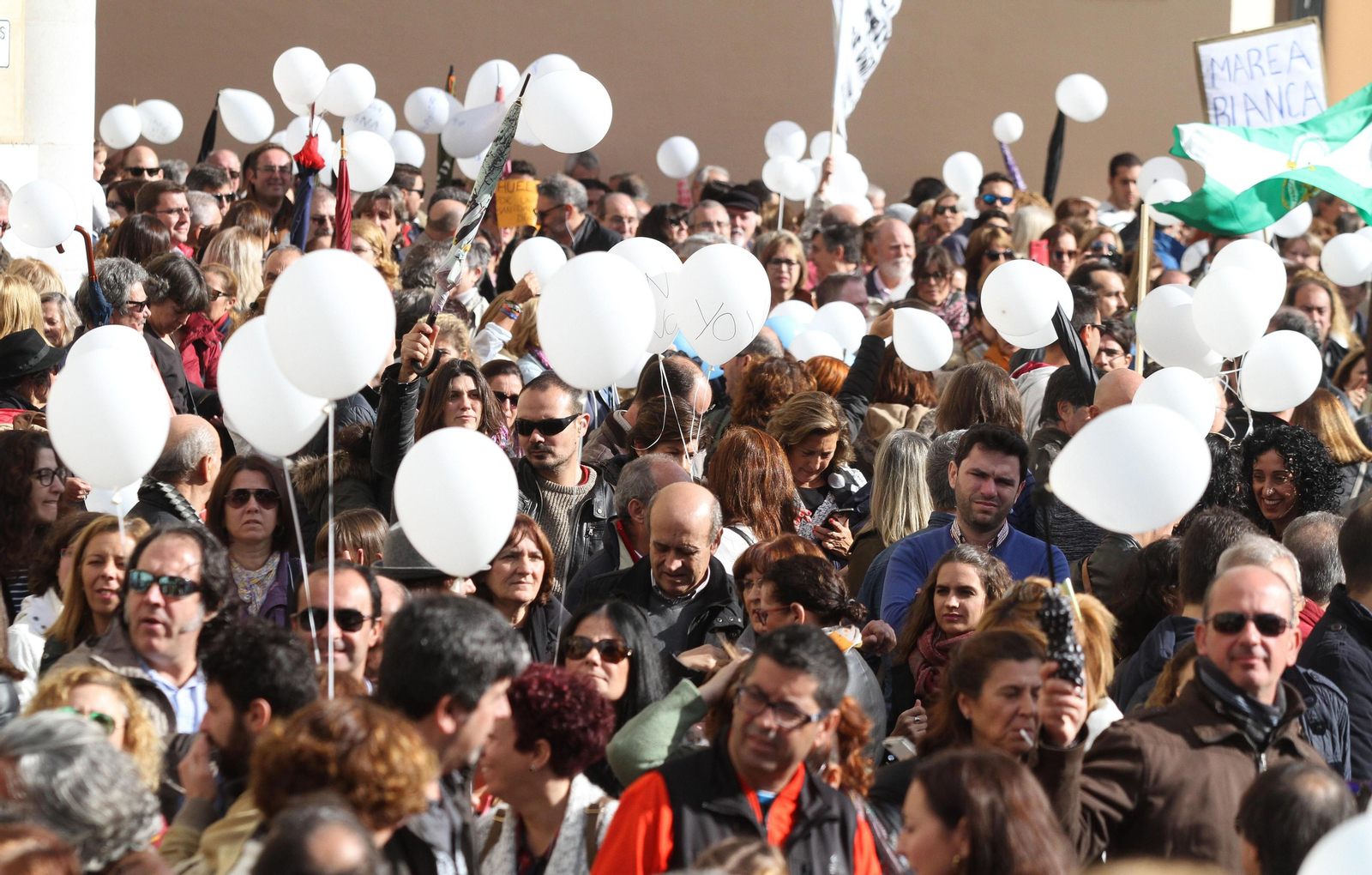 Manifestación por una sanidad pública digna