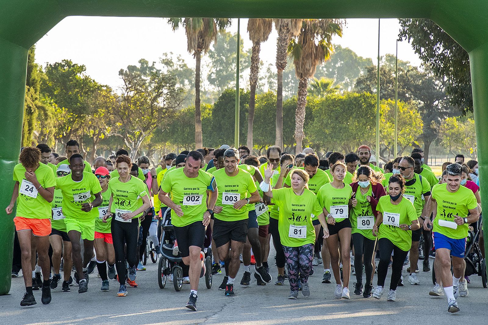 Imagen de la I Carrera por la Salud Mental, celebrada en 2021.