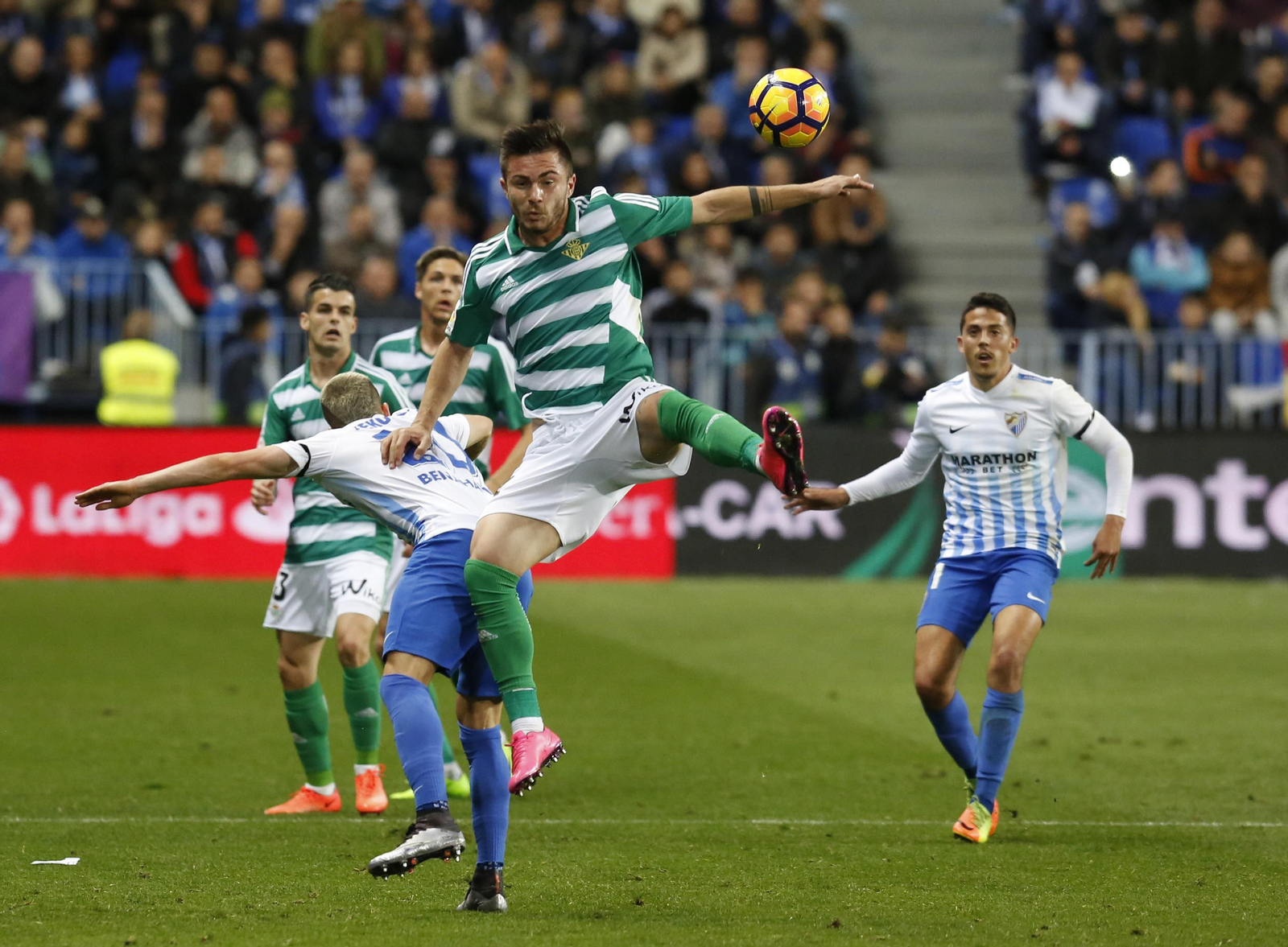 Las imágenes del Málaga-Betis