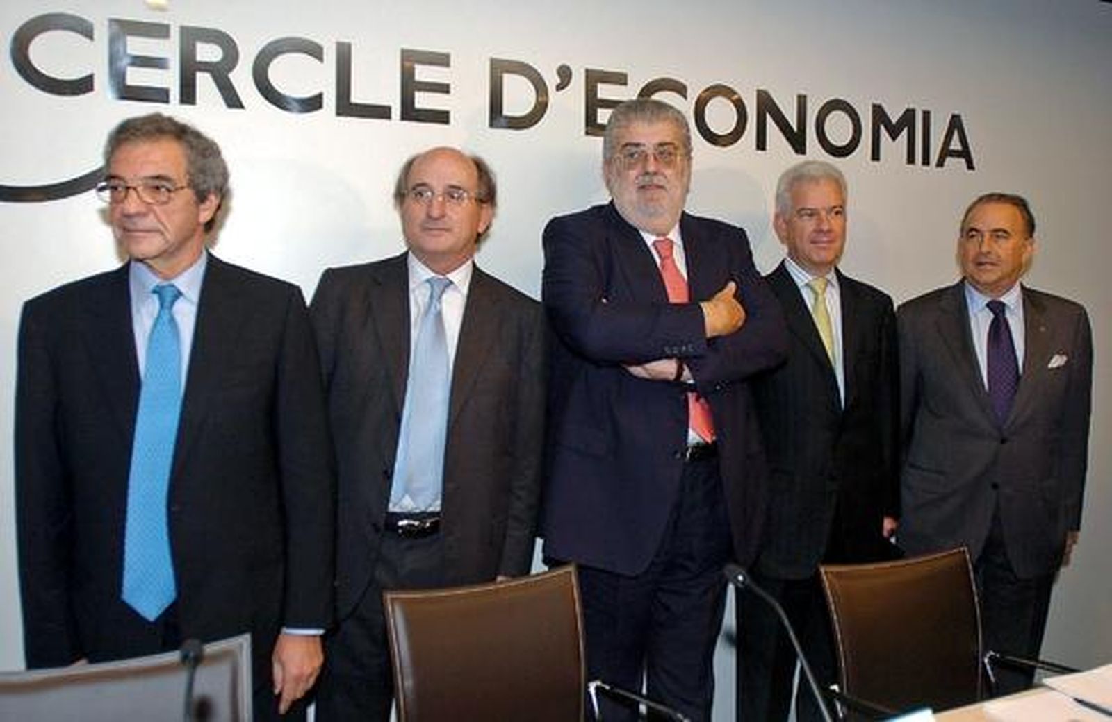 César Alierta, Antonio Brufau y José Manuel Lara./ Juan Carlos Vázquez