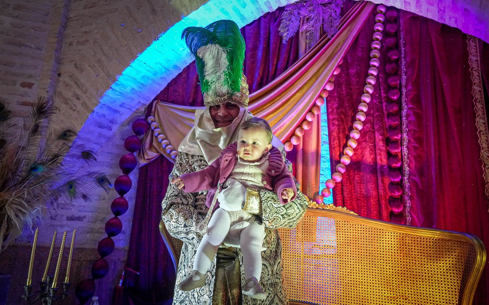 Imágenes del Cartero Real en el Alcázar de Jerez