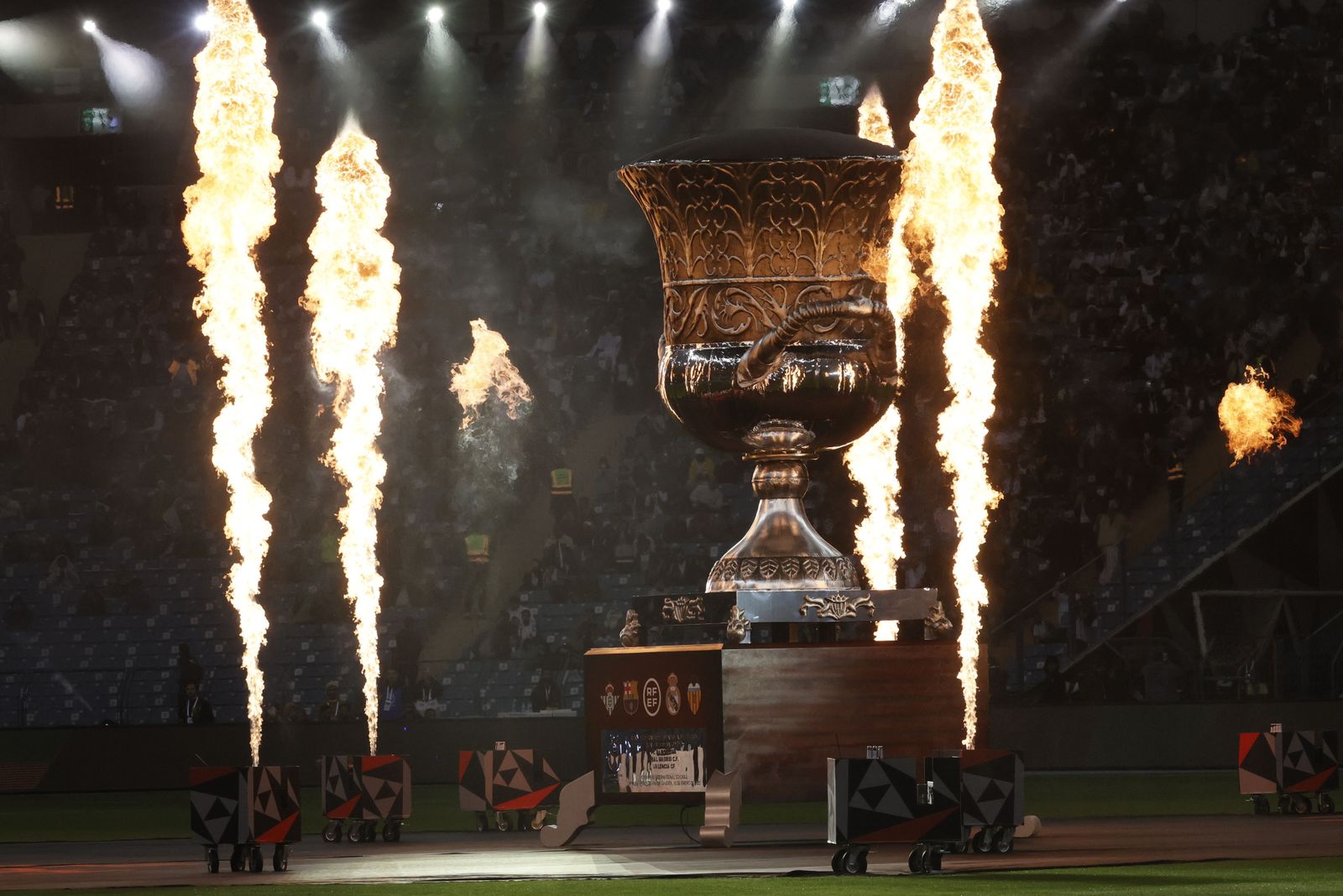 Las fotos de la clasificación del Real Madrid en la Supercopa