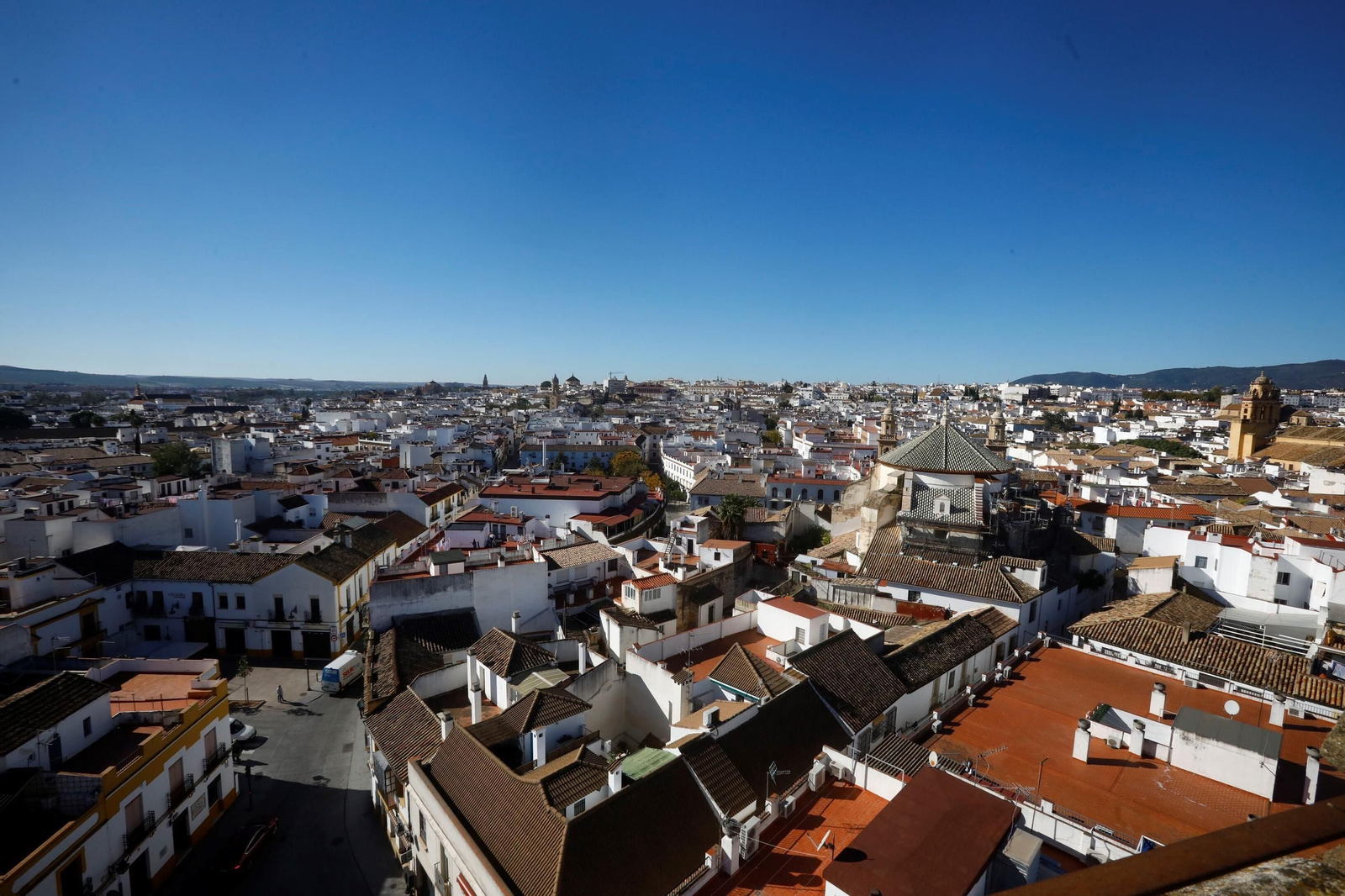 Tejados de Córdoba desde la torre de San Lorenzo.