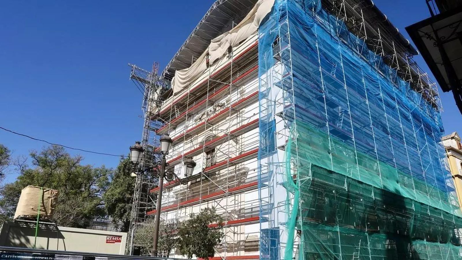 Obras en el antiguo convento de San Hermenegildo