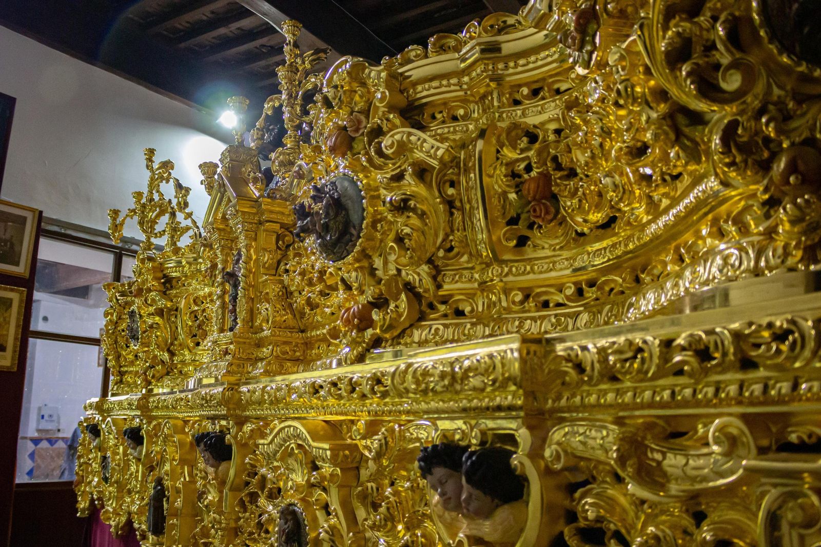 Imágenes de la hermandad del Huerto en las Comendadoras