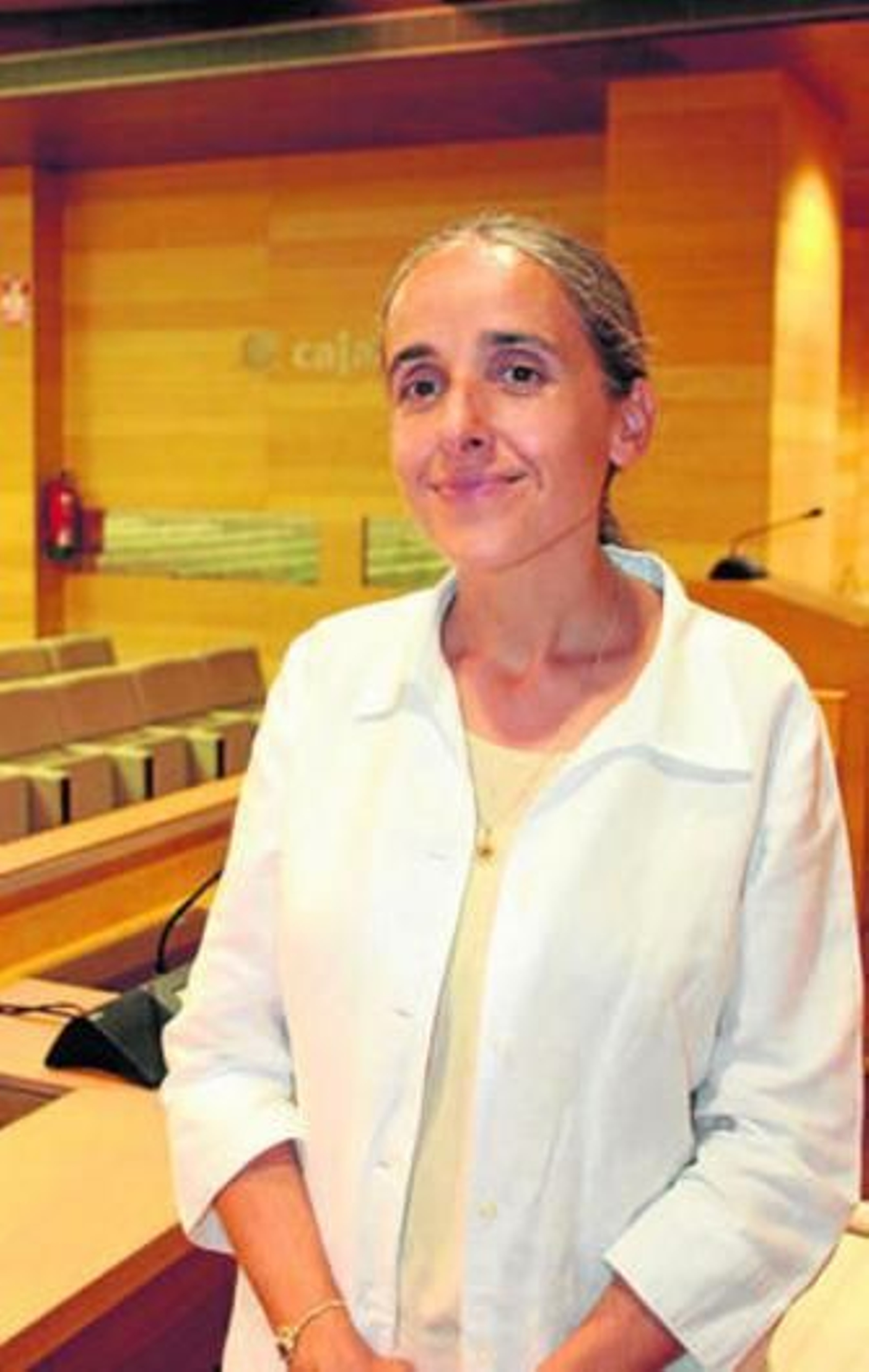 La coordinadora Esperanza Santos Alonso fue la conferenciante.