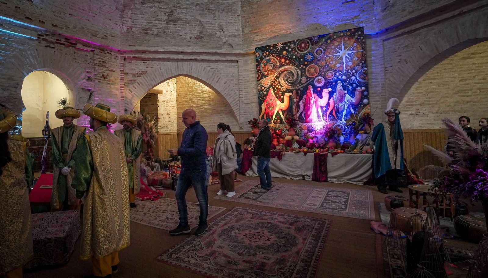 Imágenes del Cartero Real en el Alcázar de Jerez