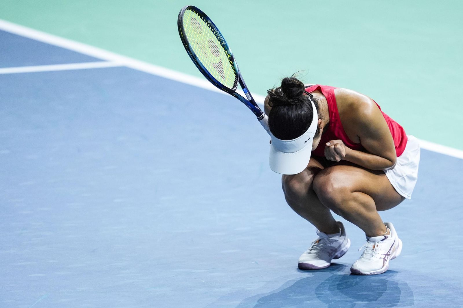 El Italia-Japón de la Billie Jean King en Málaga, en fotos