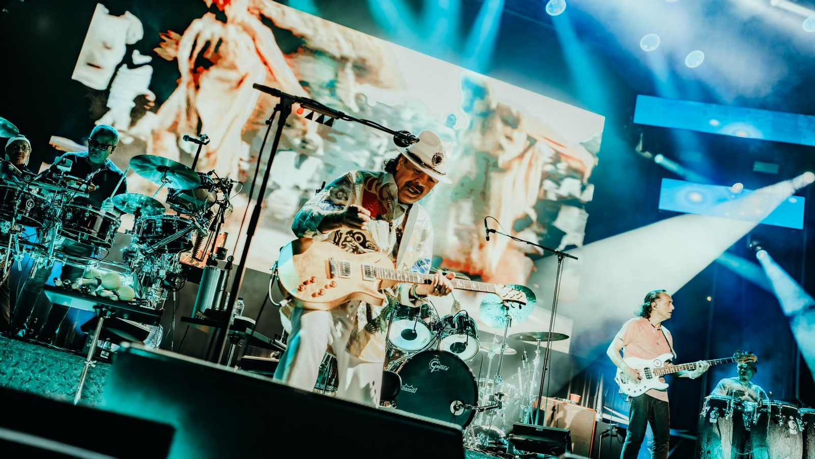 Las imágenes del concierto de Carlos Santana en Tío Pepe Festival en Jerez