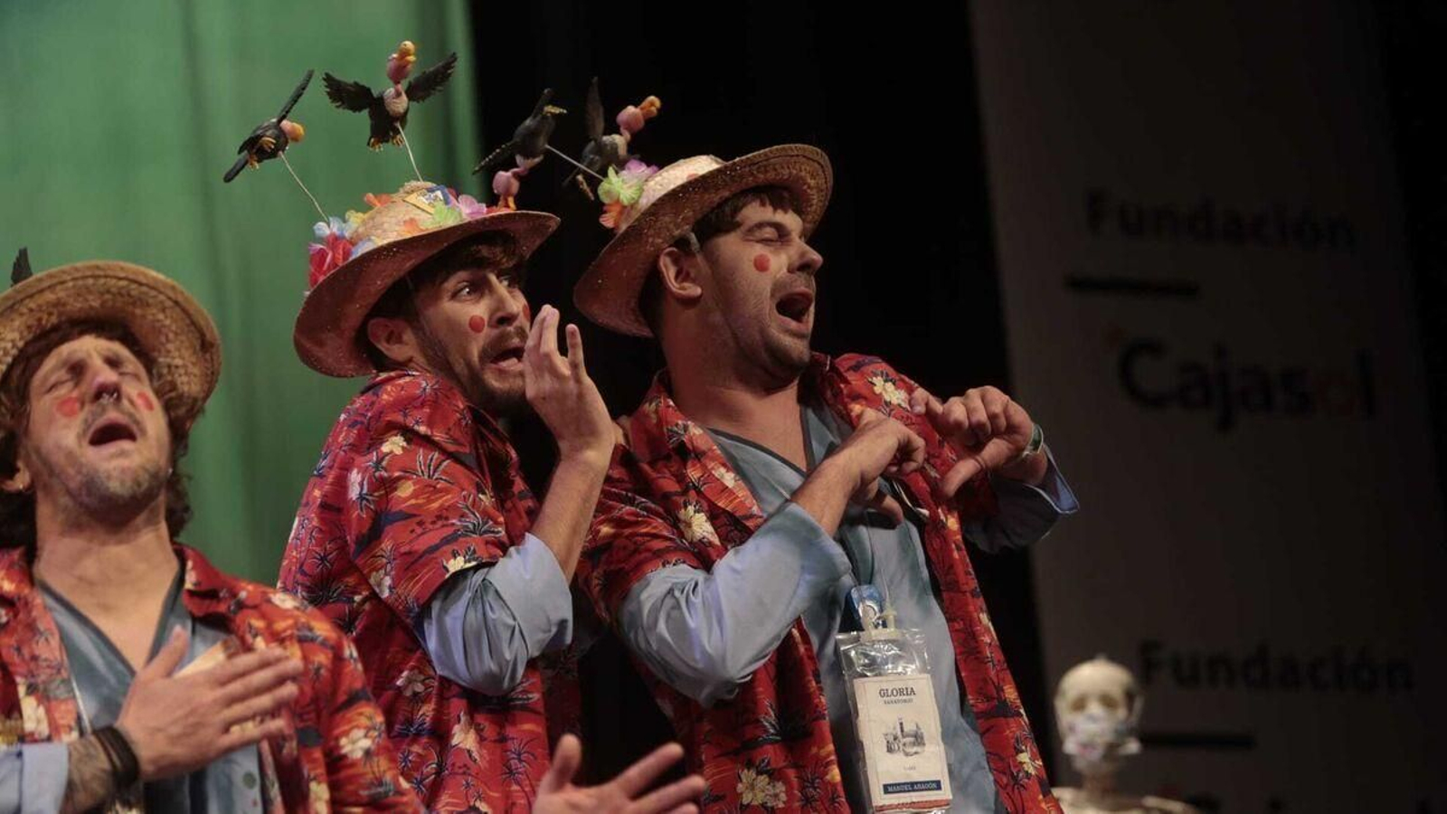 Chirigota 'A vivir que son dos días'.